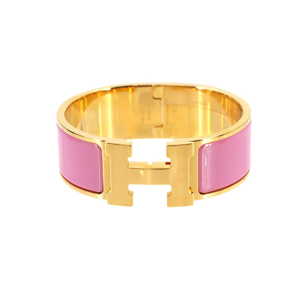 Clic Clac Bangle Gold and Pink Large Bracelet