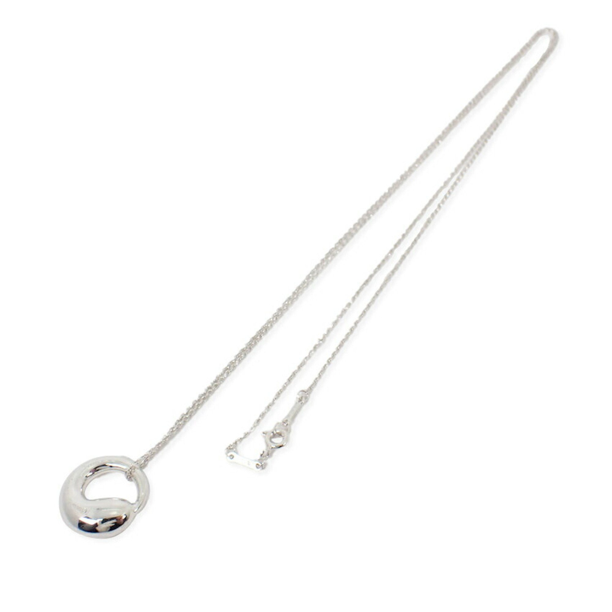 Eternal Circle Pendant Necklace Sterling Silver