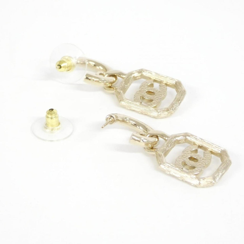 Earrings Gold-Tone Metal