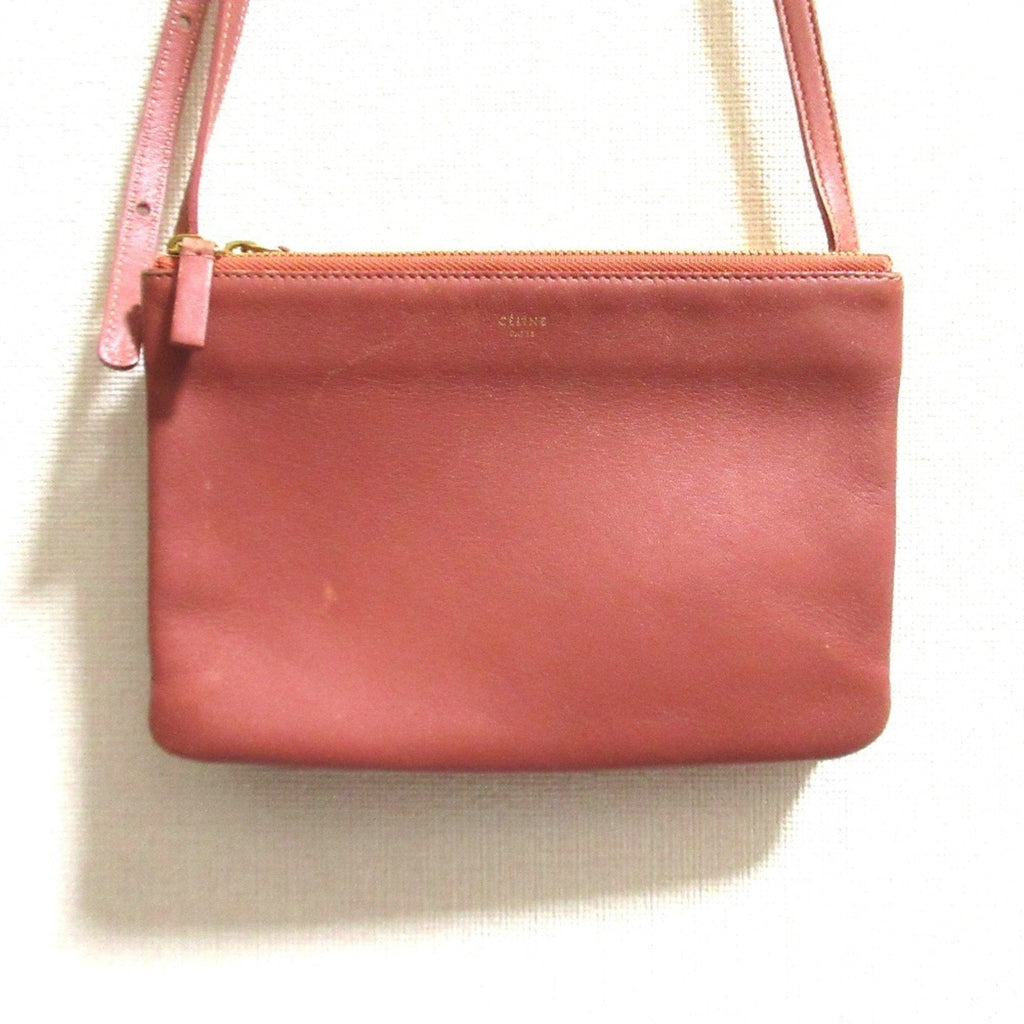 Trio Crossbody Bag Leather Small