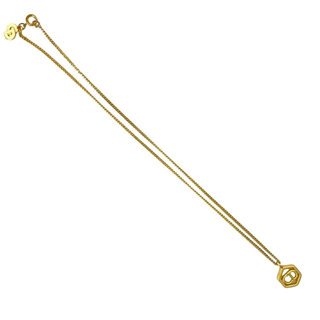 Chain Pendant Necklace Gold