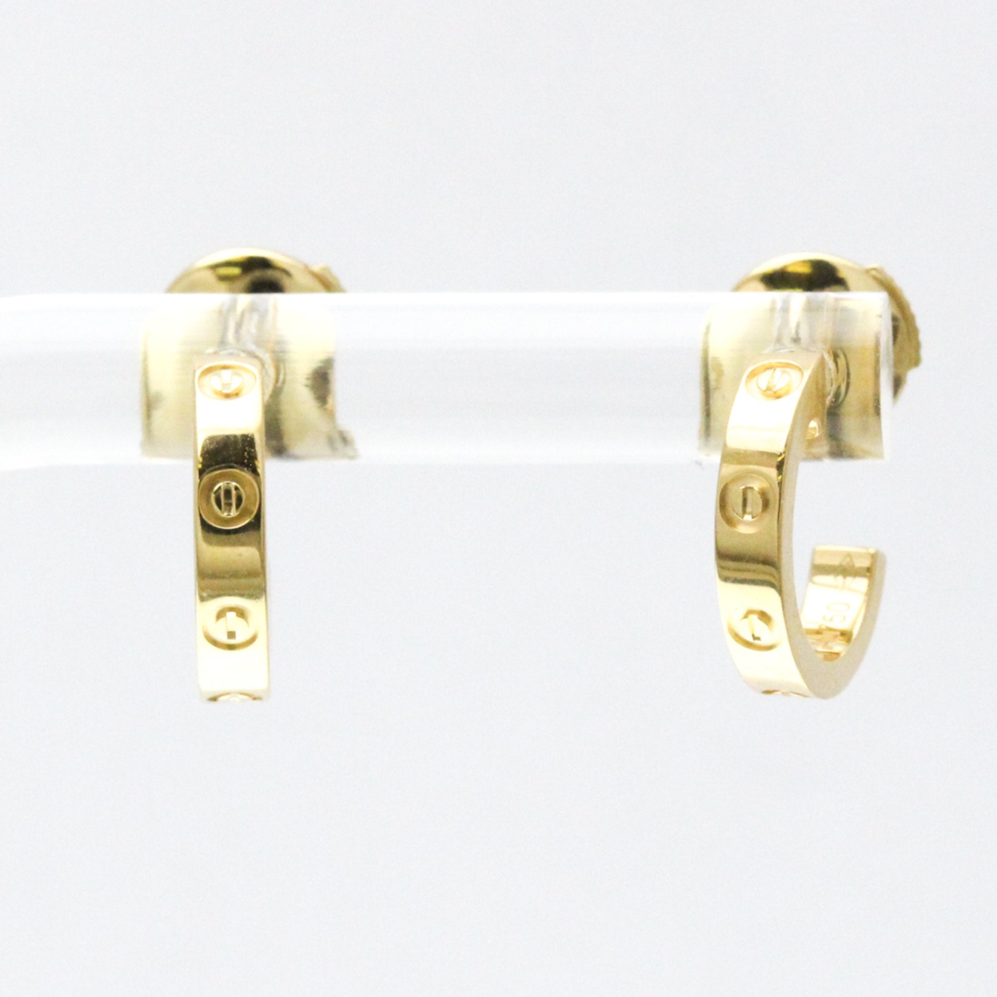 Earrings Hoop 18K Yellow Gold