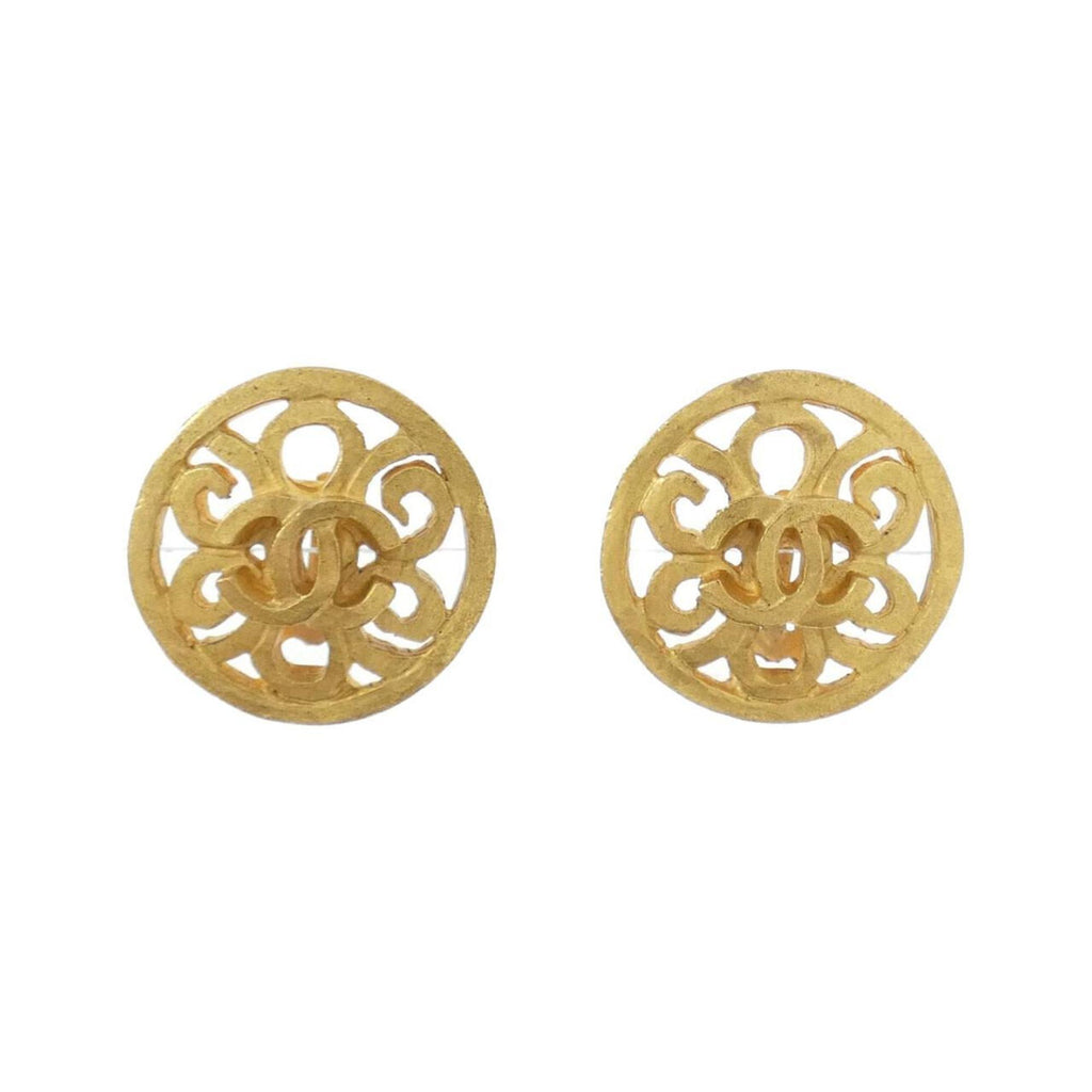 Clip-On Earrings Clip-On Gold-Tone Metal