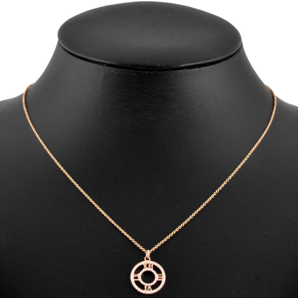 Atlas Pendant Necklace 18K Rose Gold