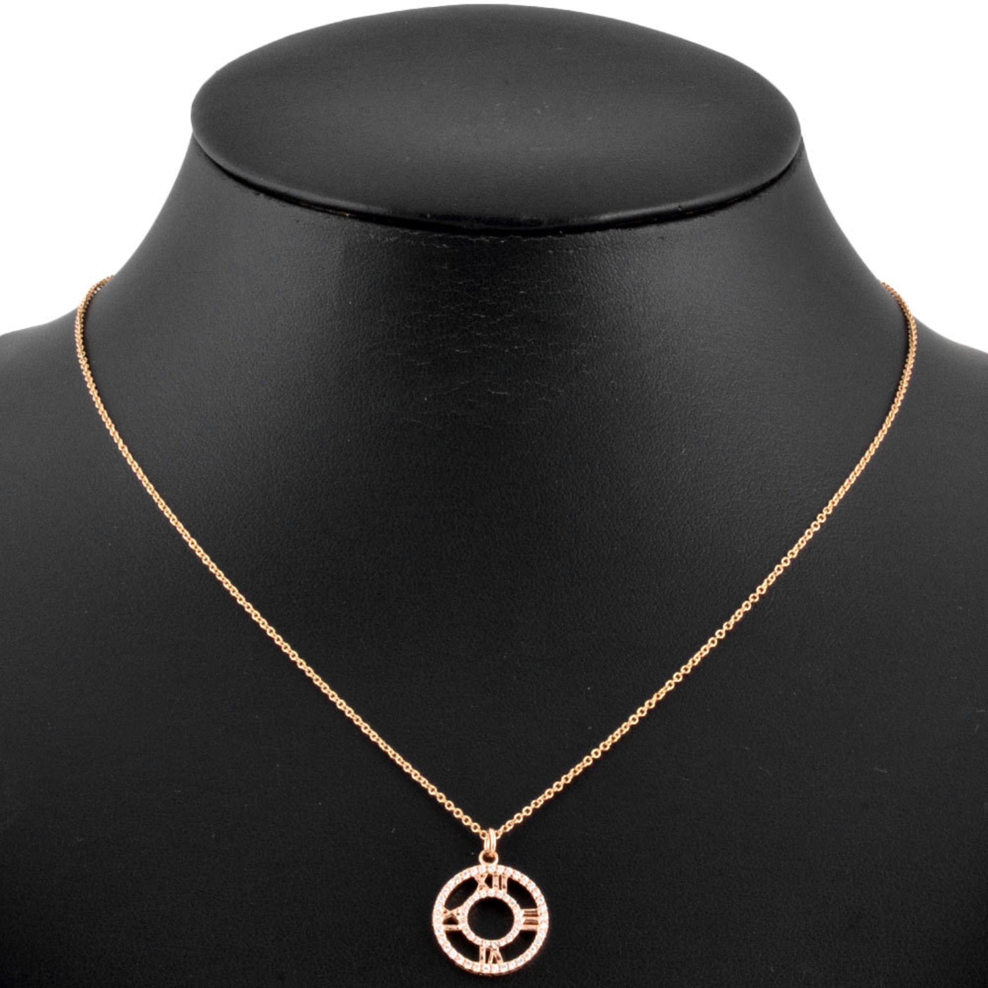 Atlas Pendant Necklace 18K Rose Gold