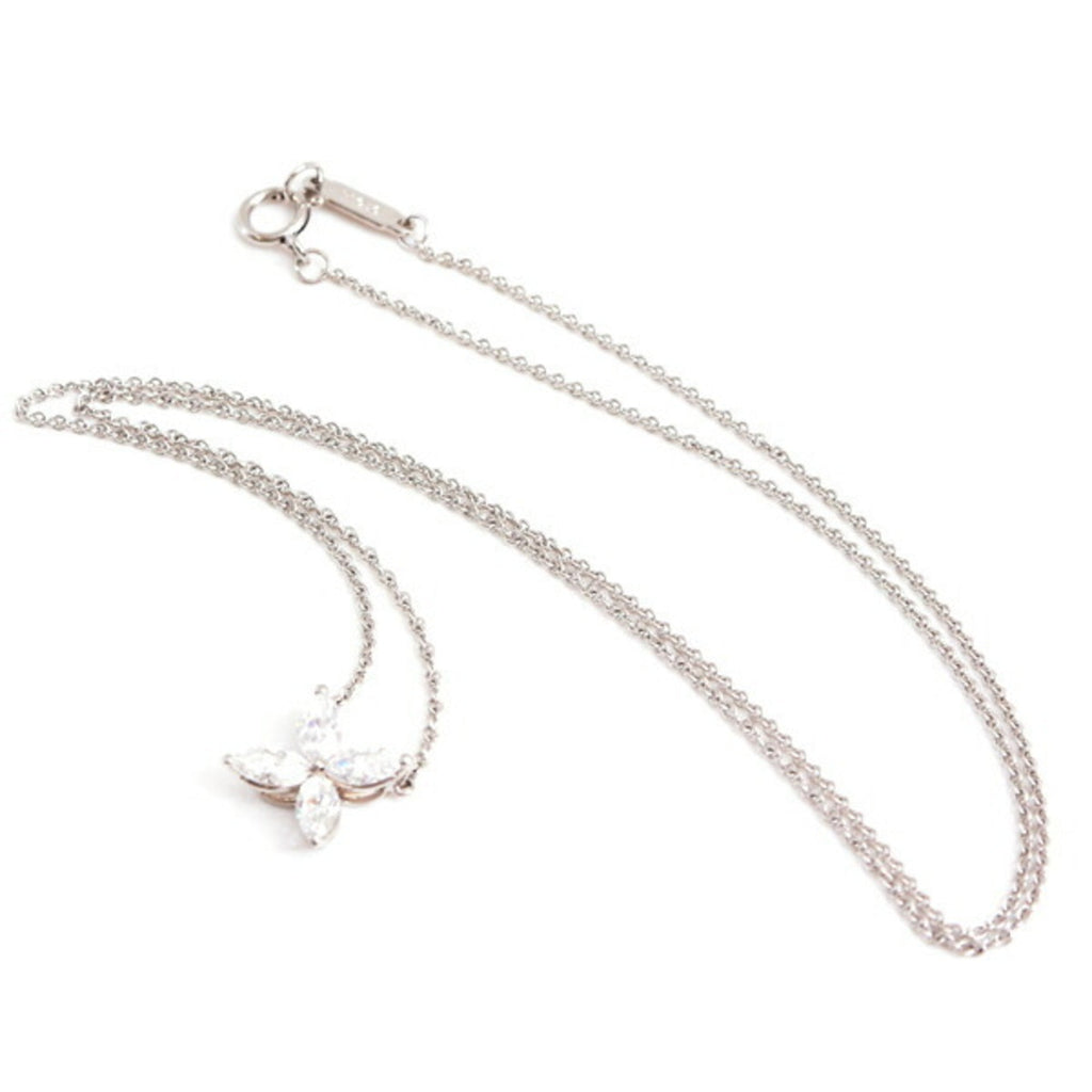 Pendant Necklace Platinum with Diamond Medium