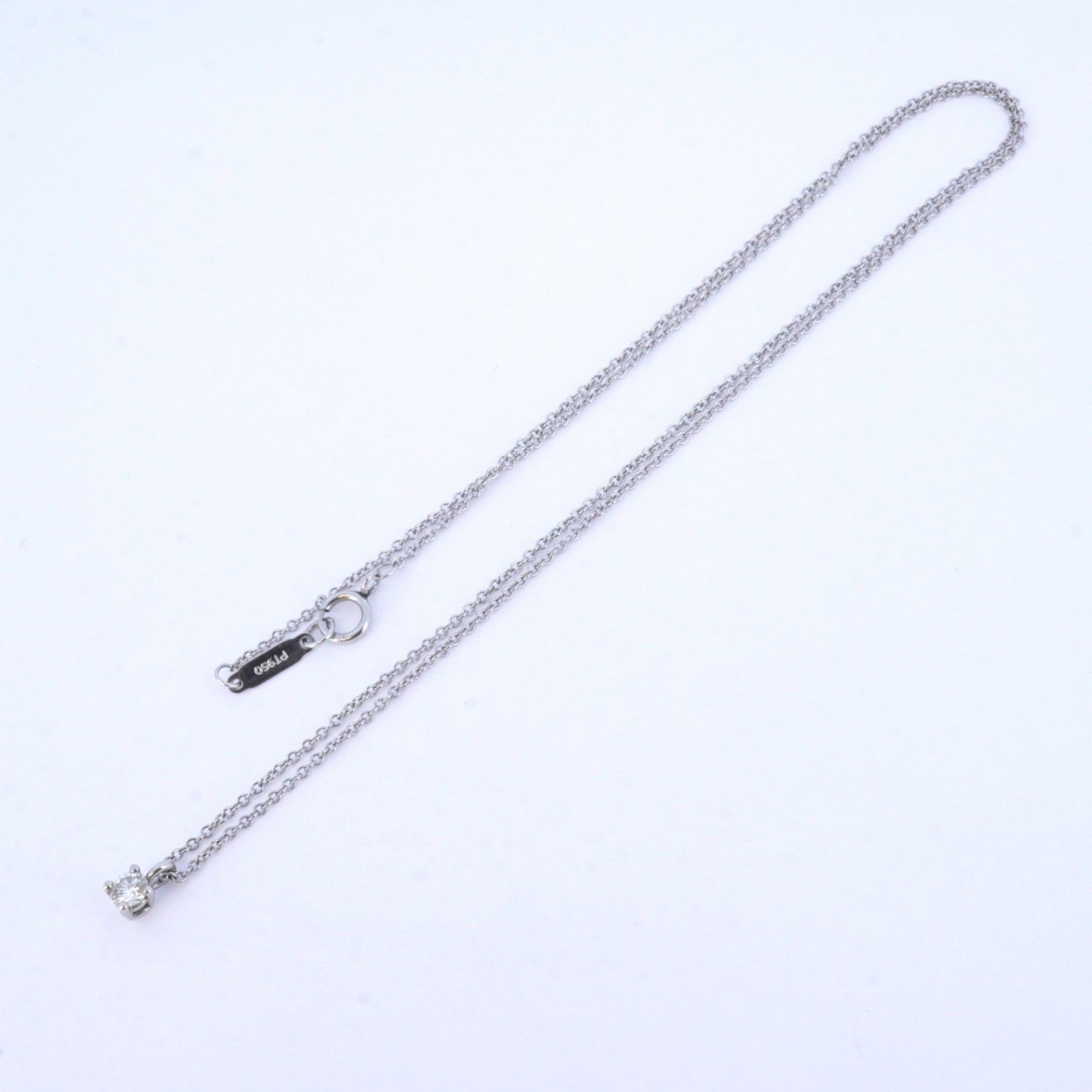 Pendant Necklace Platinum With Diamond