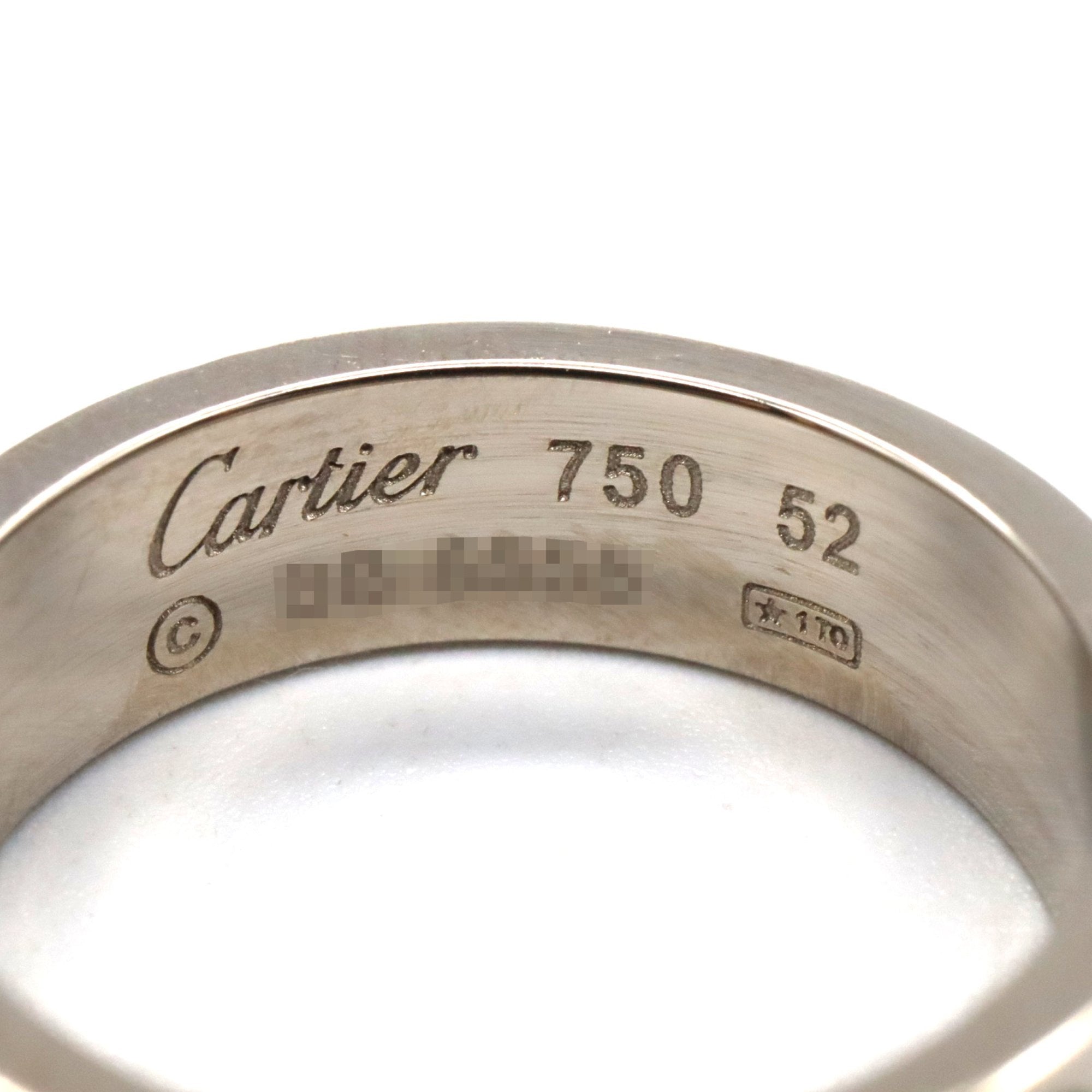 Love Ring 18K White Gold