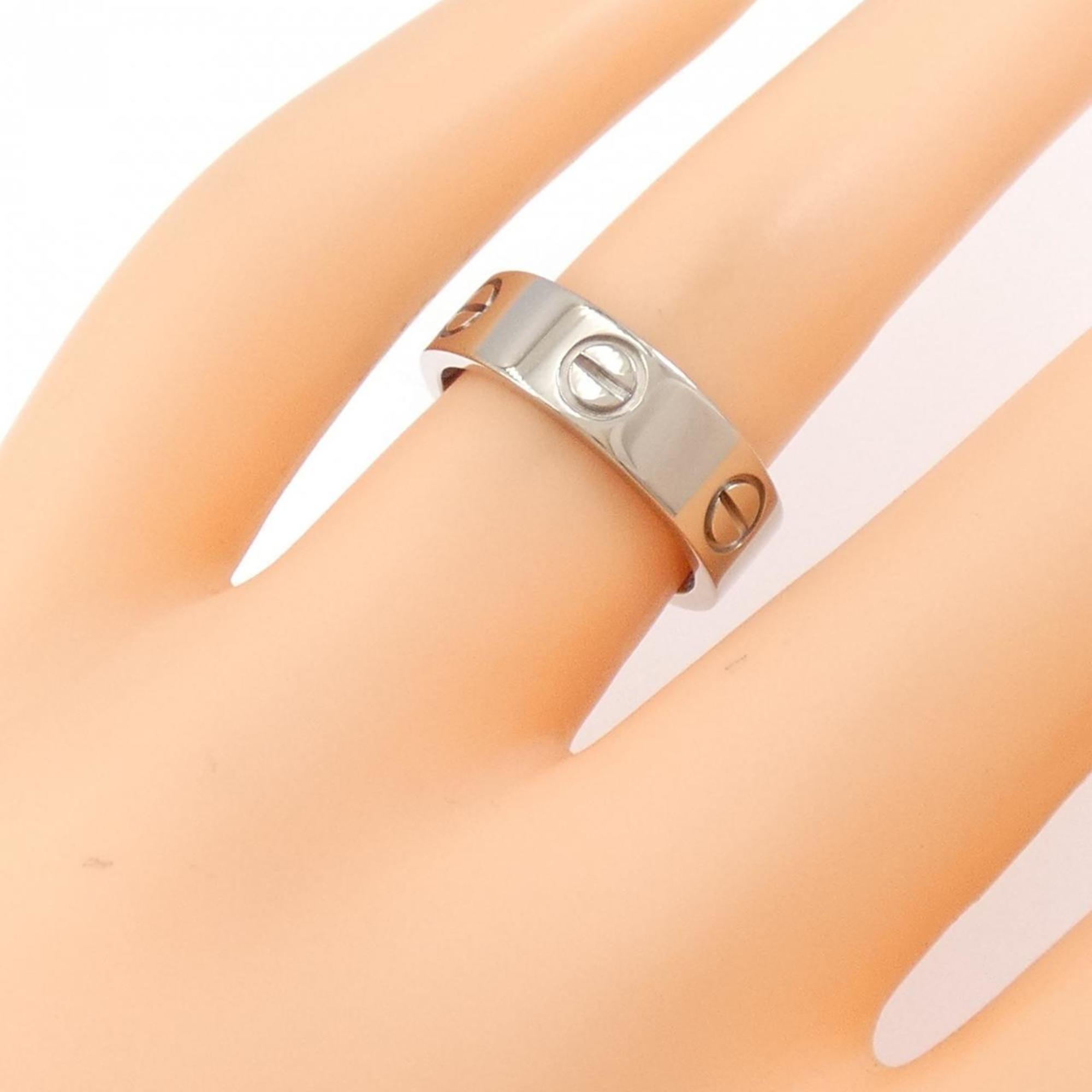 Love Ring 18K White Gold