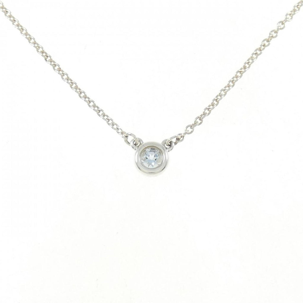 Elsa Peretti Diamonds By The Yard Pendant Necklace Sterling Silver