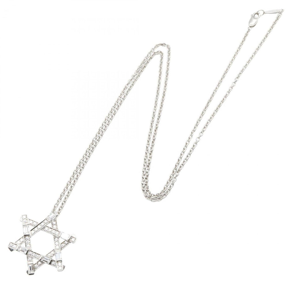 Pendant Necklace Platinum and Diamond