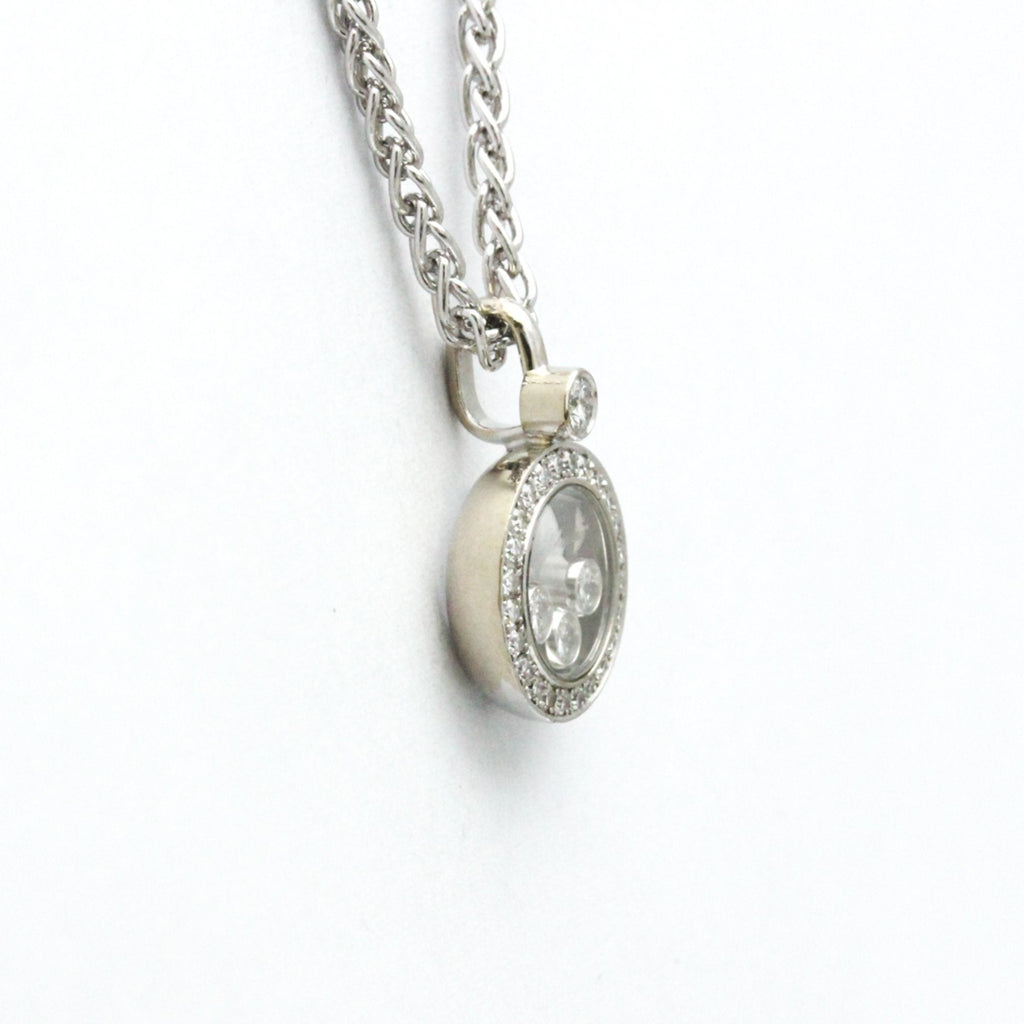 Pendant Necklace 18K White Gold with Diamond