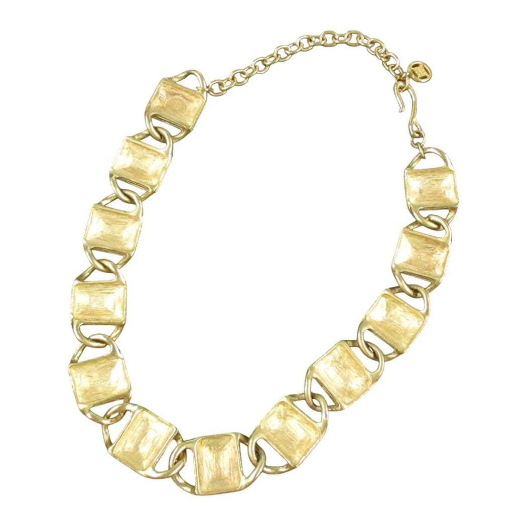 Vintage Pendant Necklace Gold
