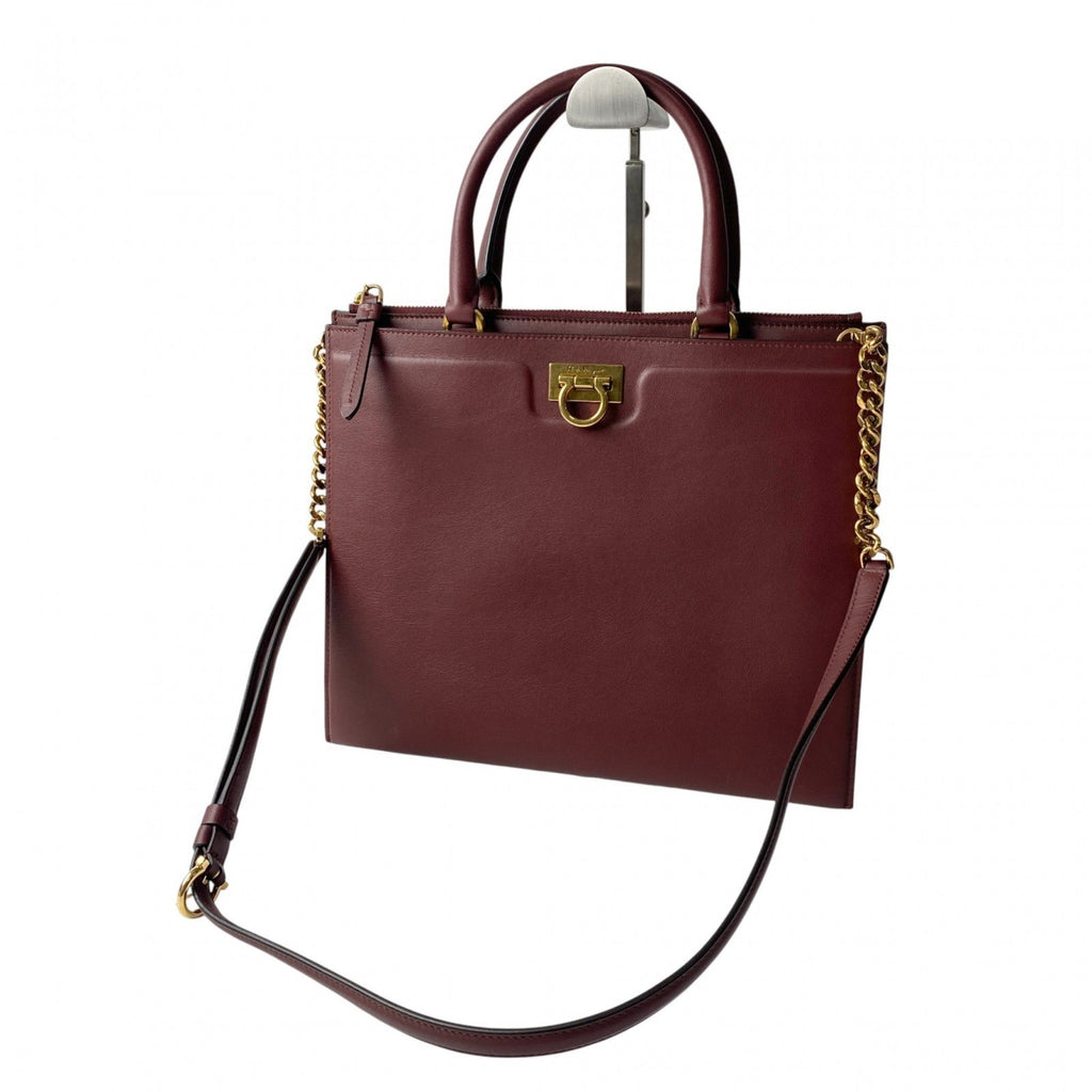 Trifolio Top Handle Bag Leather Small