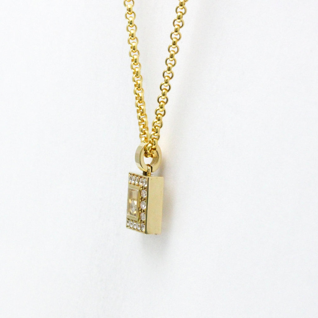 Happy Diamonds Pendant Necklace 18K Yellow Gold and Diamond