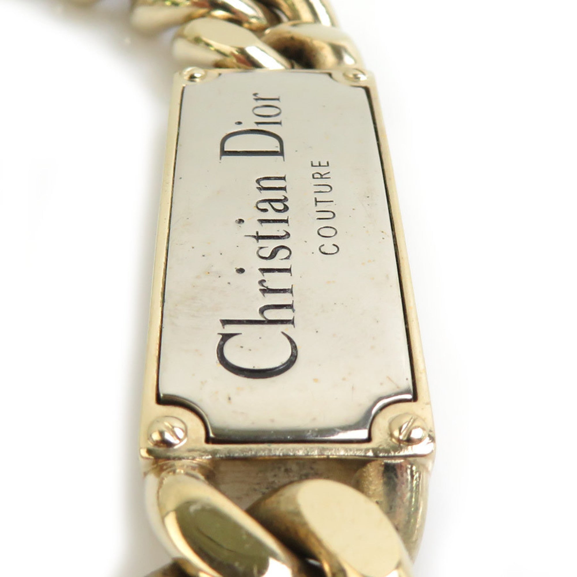 Pendant Necklace Gold and Silver Metal