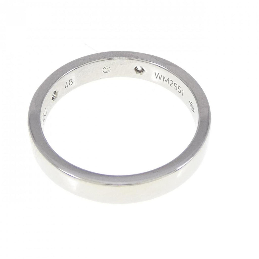 Band Ring Platinum with Diamond