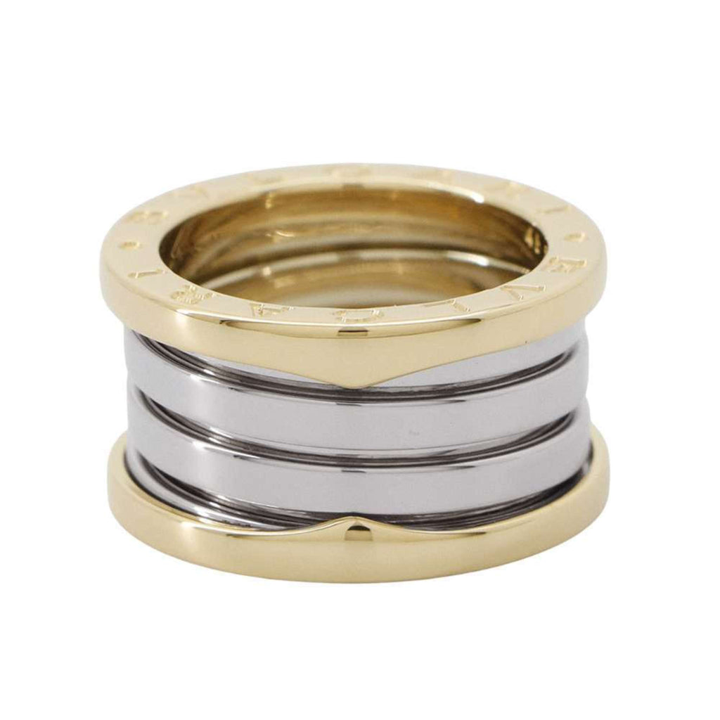 B.Zero1 Three Band Ring 18K Yellow Gold and 18K White Gold