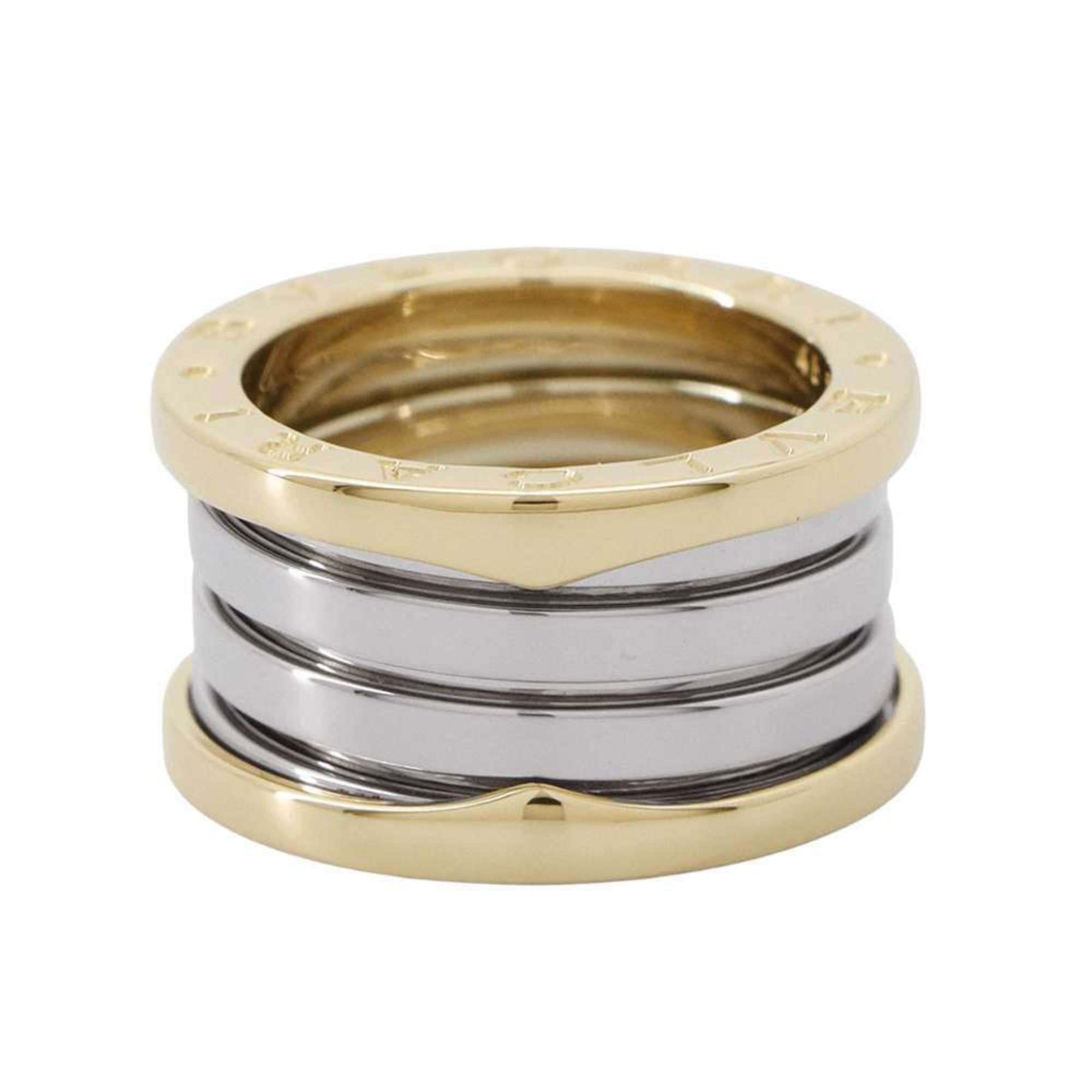B.Zero1 Three Band Ring 18K Yellow Gold and 18K White Gold