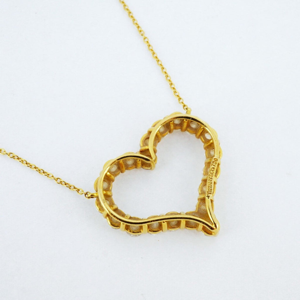 Pendant Necklace 18K Yellow Gold With Diamond