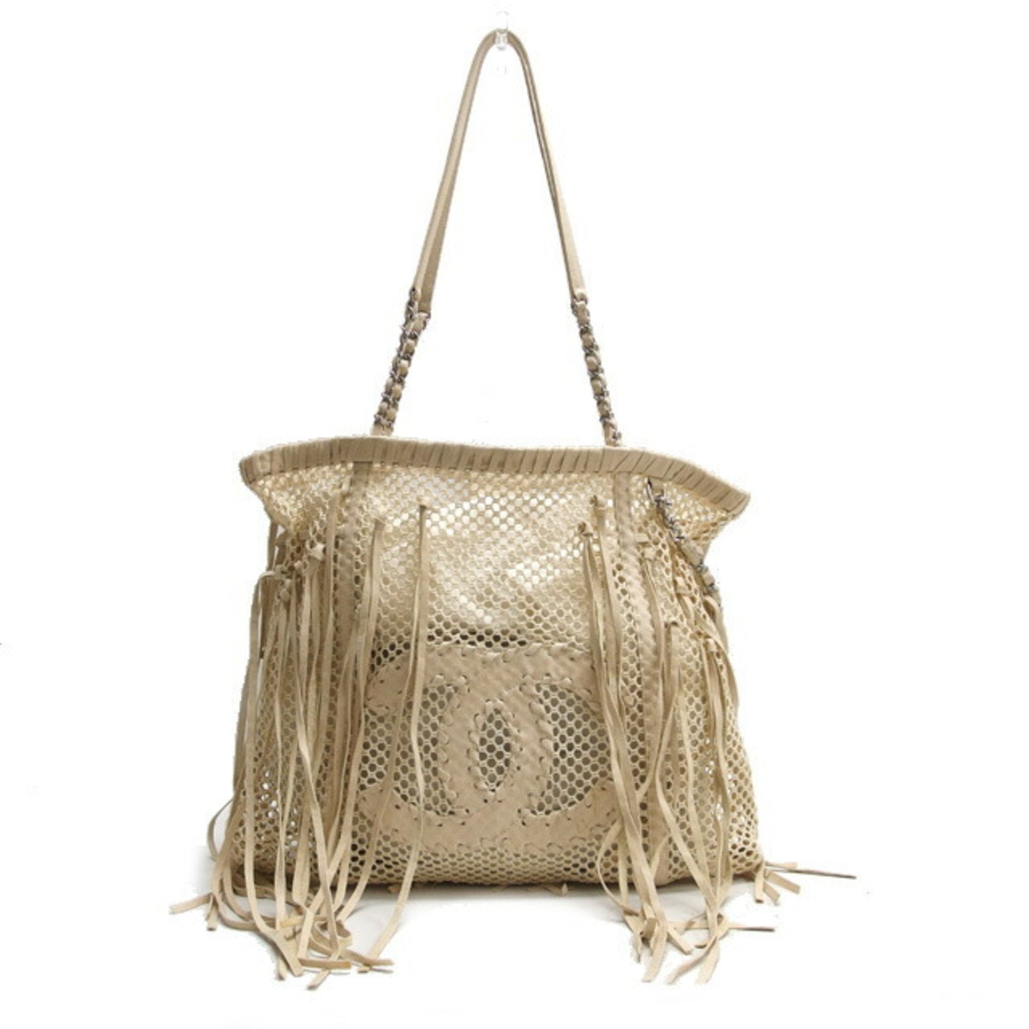 Crochet CC Drawstring Tote Fabric Large