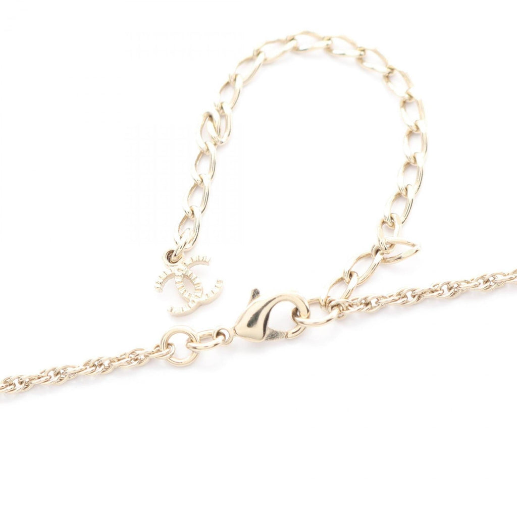 CC Logo Star Pendant Necklace Metal