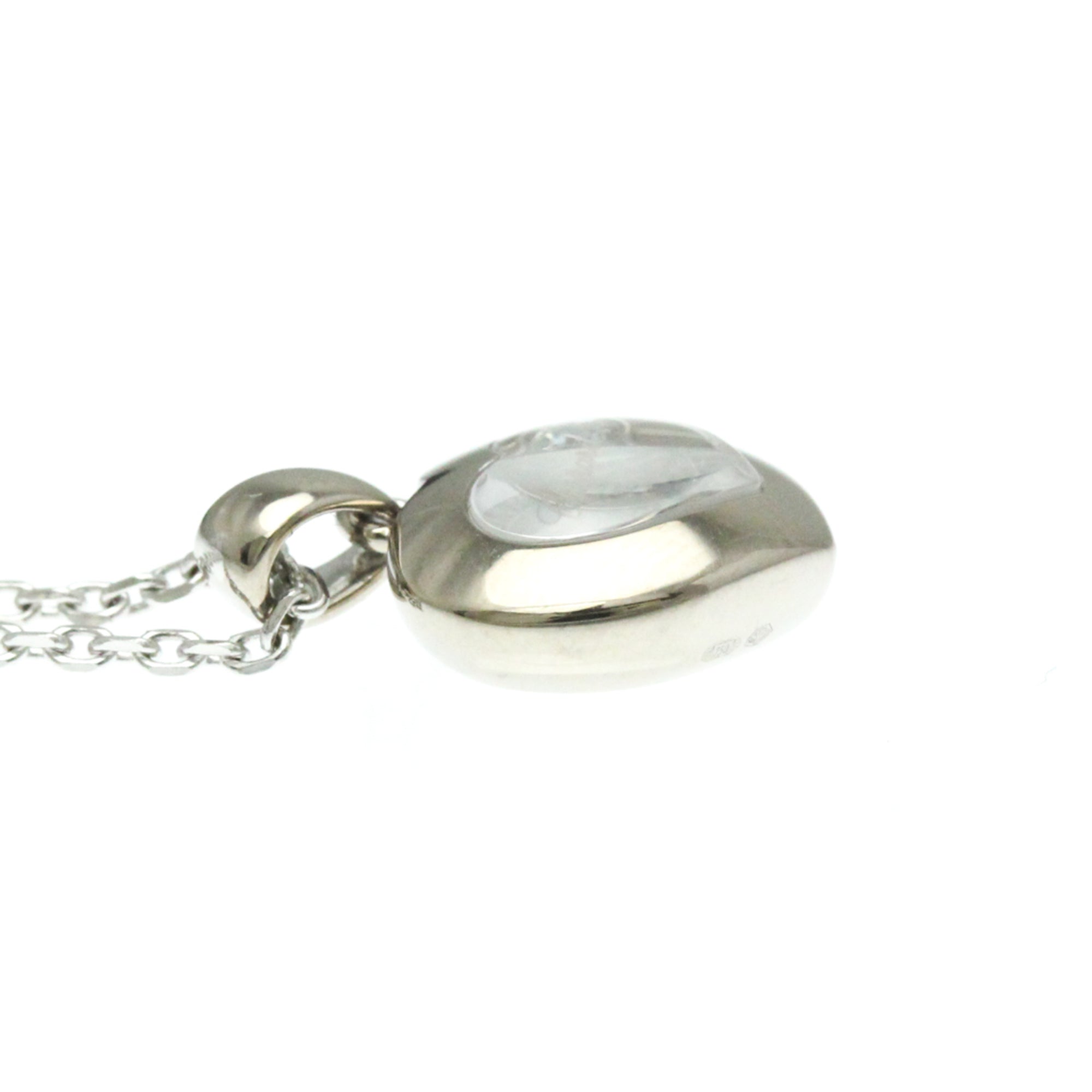 Pendant Necklace 18K White Gold with Diamond