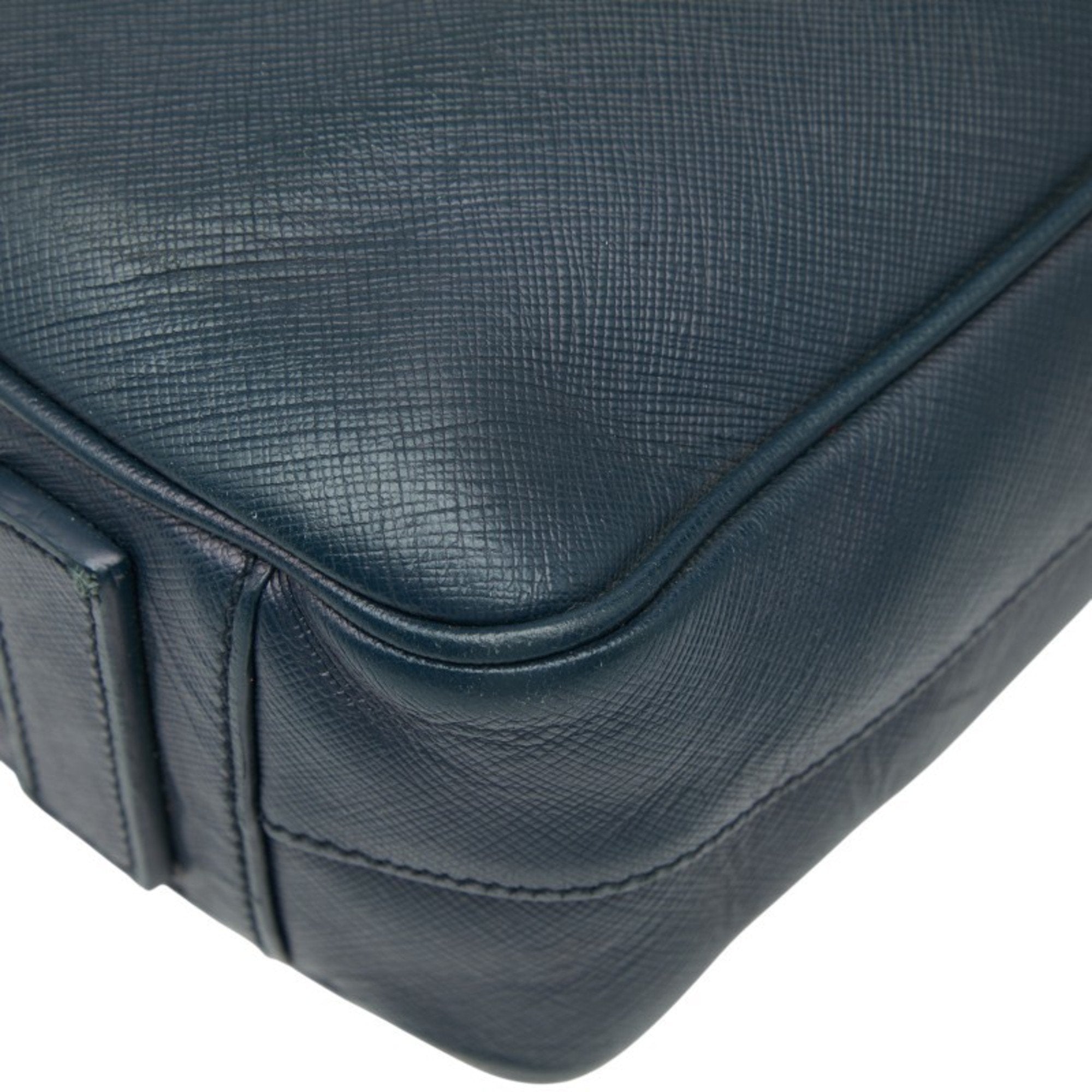 Convertible Zip Around Briefcase Saffiano Leather Medium