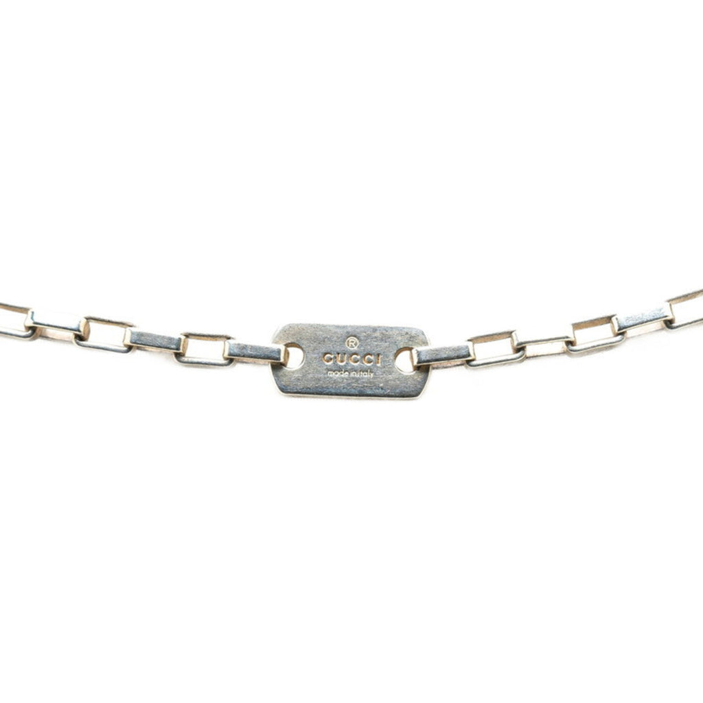 Plate Pendant Necklace Sterling Silver