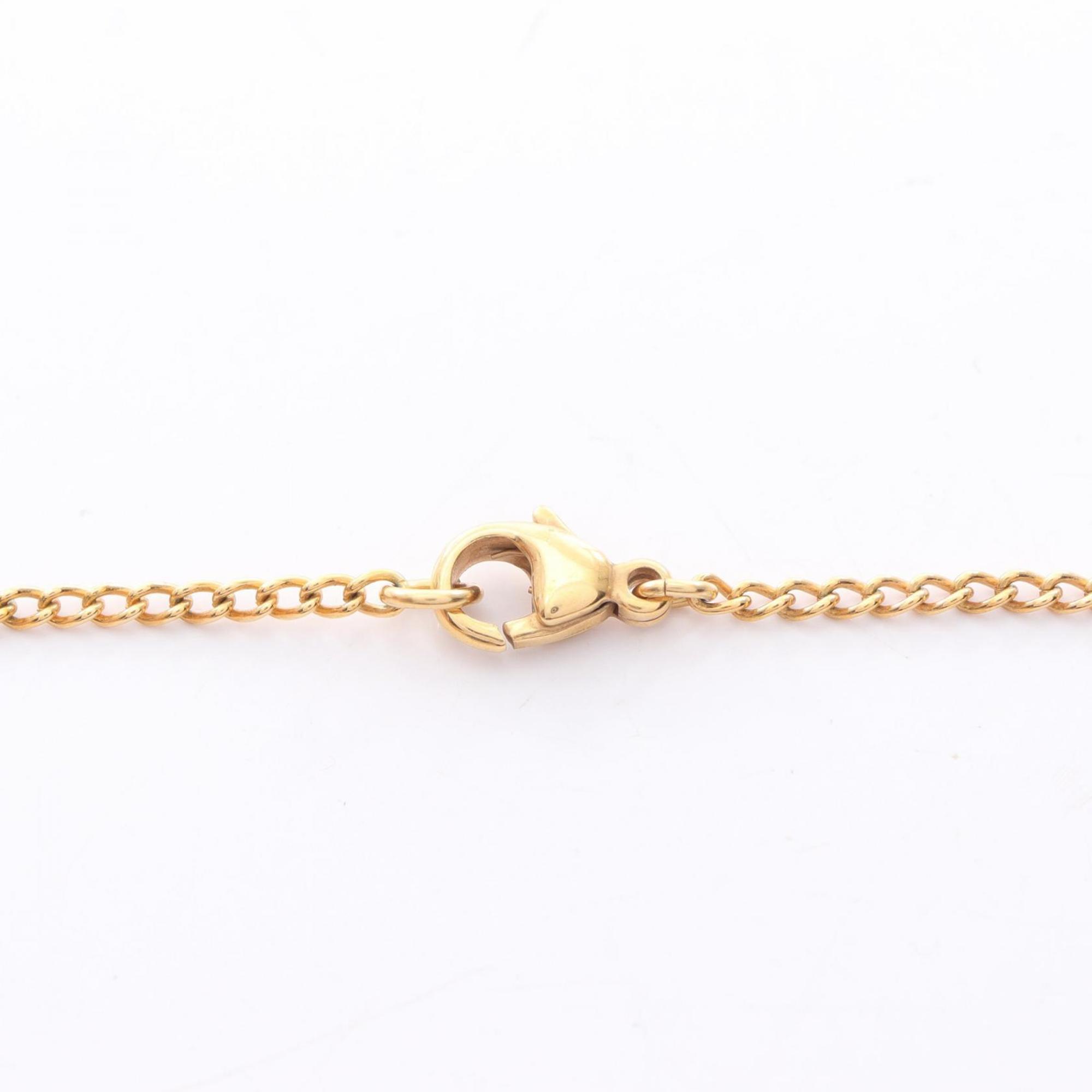 CC Logo Pendant Necklace Metal