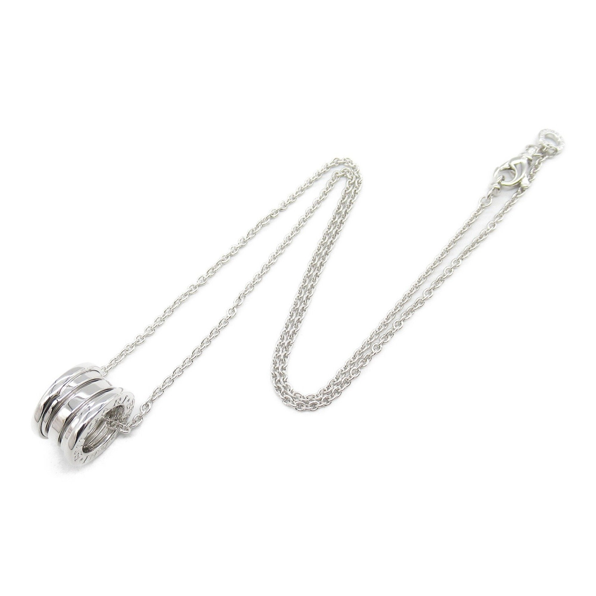 B.Zero1 Pendant Necklace 18K White Gold