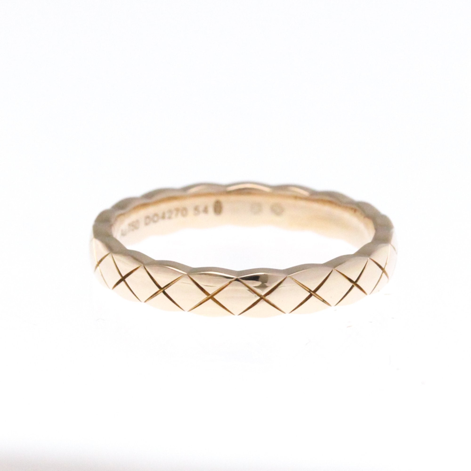 Band Ring 18K Rose Gold With Diamond