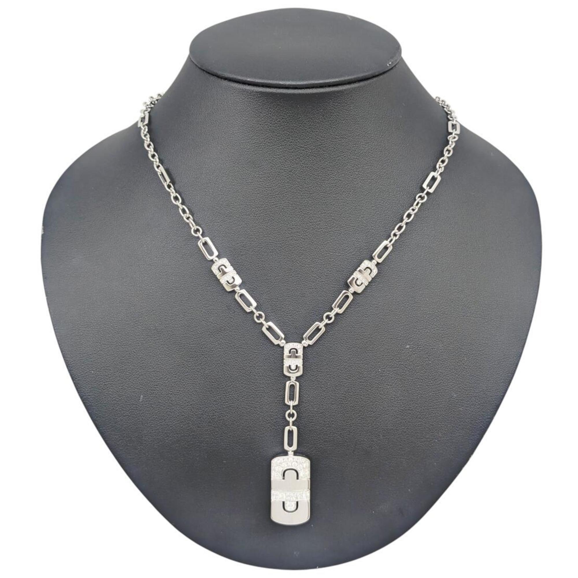 Pendant Necklace 18K White Gold