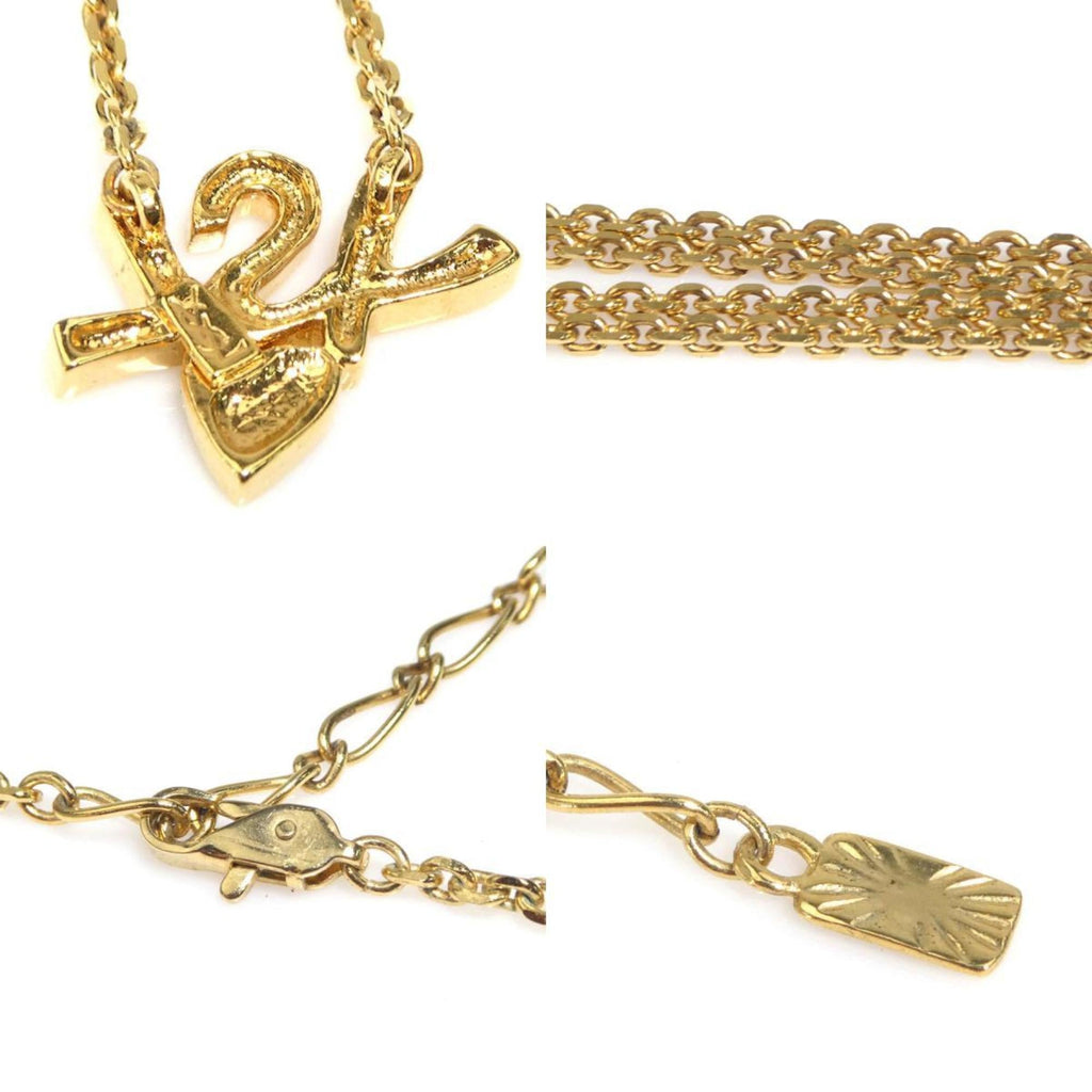 Pendant Necklace Metal Gold