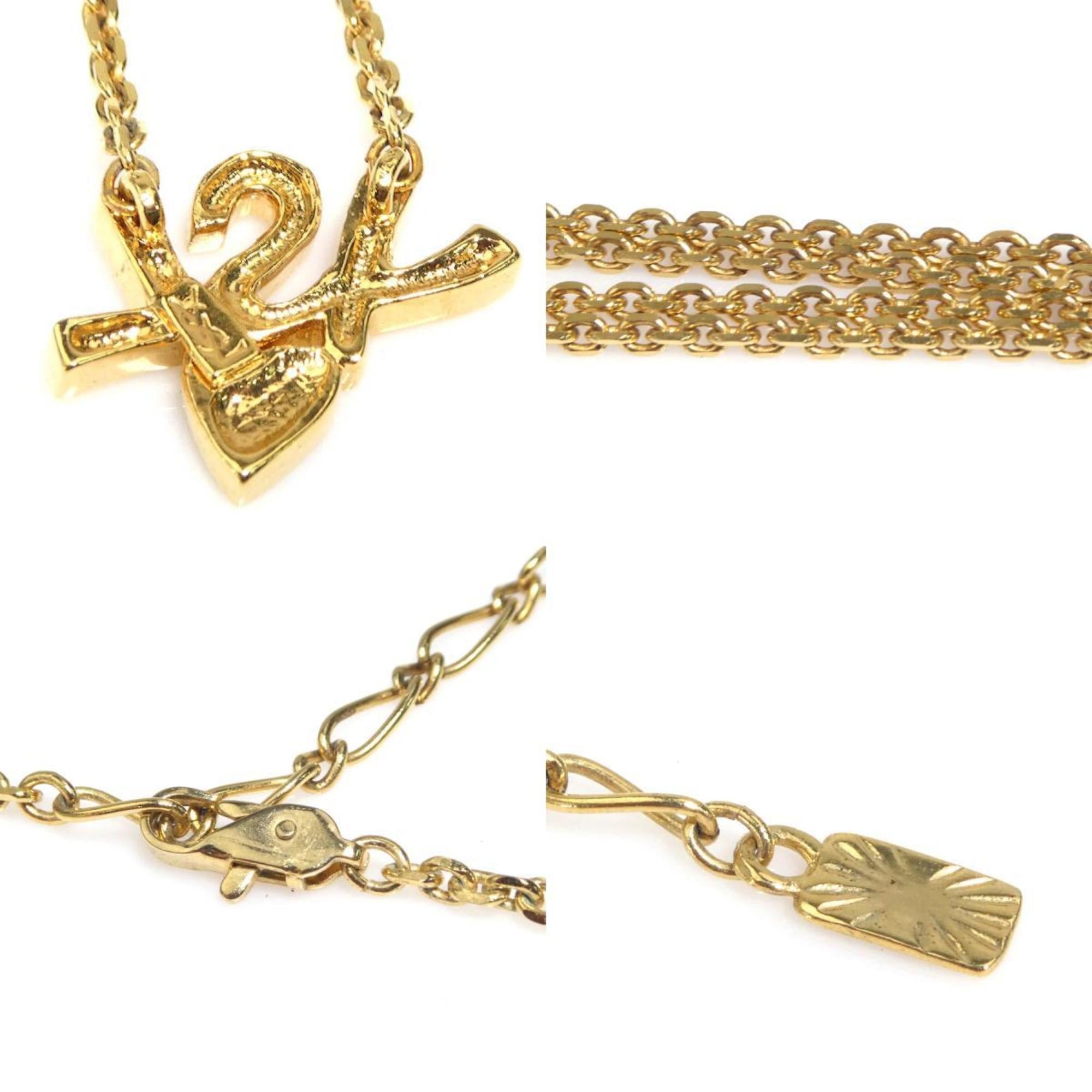Pendant Necklace Metal Gold