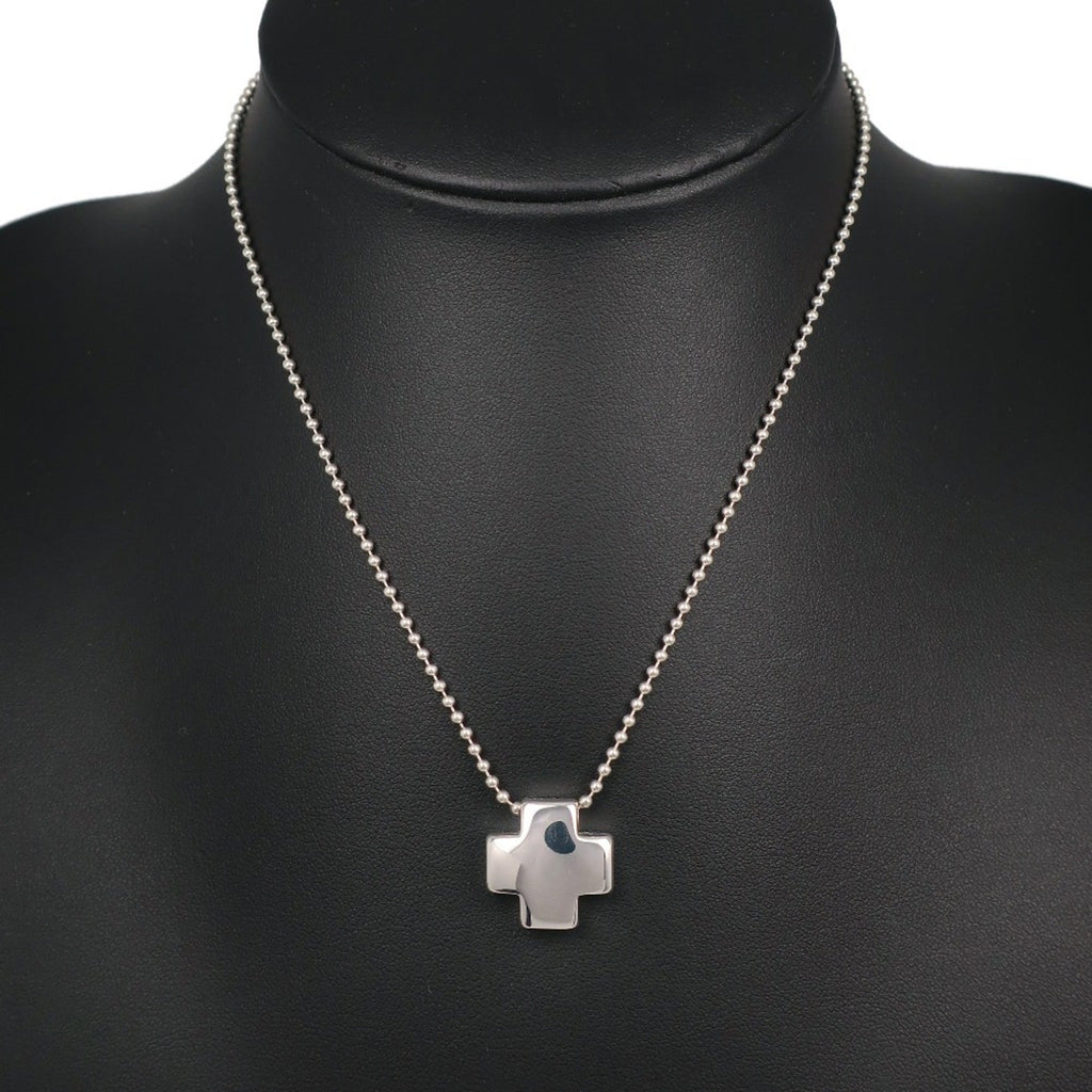 Cross Pendant Necklace Sterling Silver