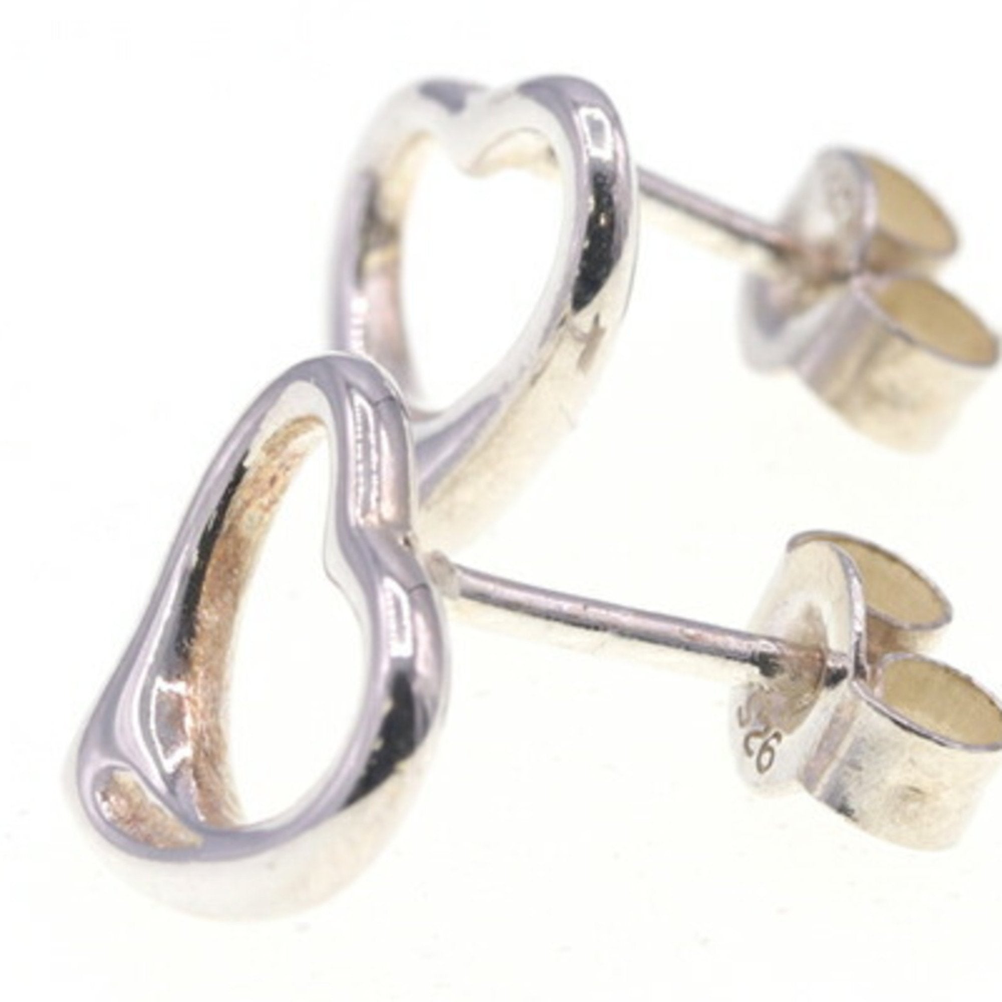 Elsa Peretti Earrings Sterling Silver 9.5mm Sterling Silver