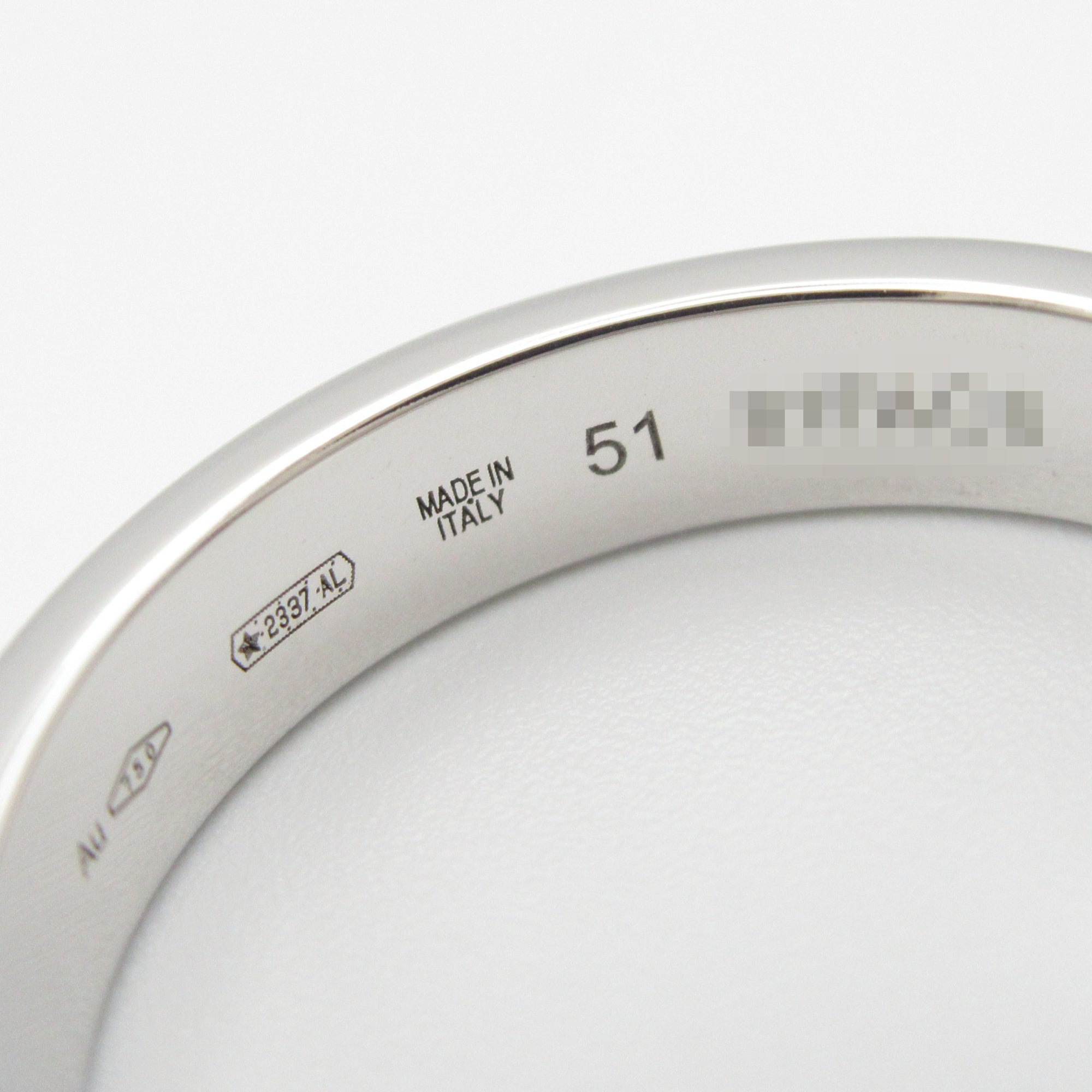 B.Zero1 Ring 18K White Gold and Sterling Silver