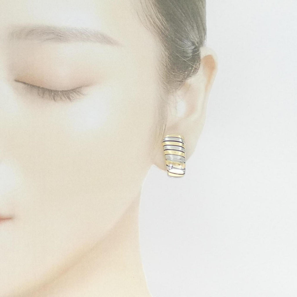 Clip-On Earrings Stainless Steel