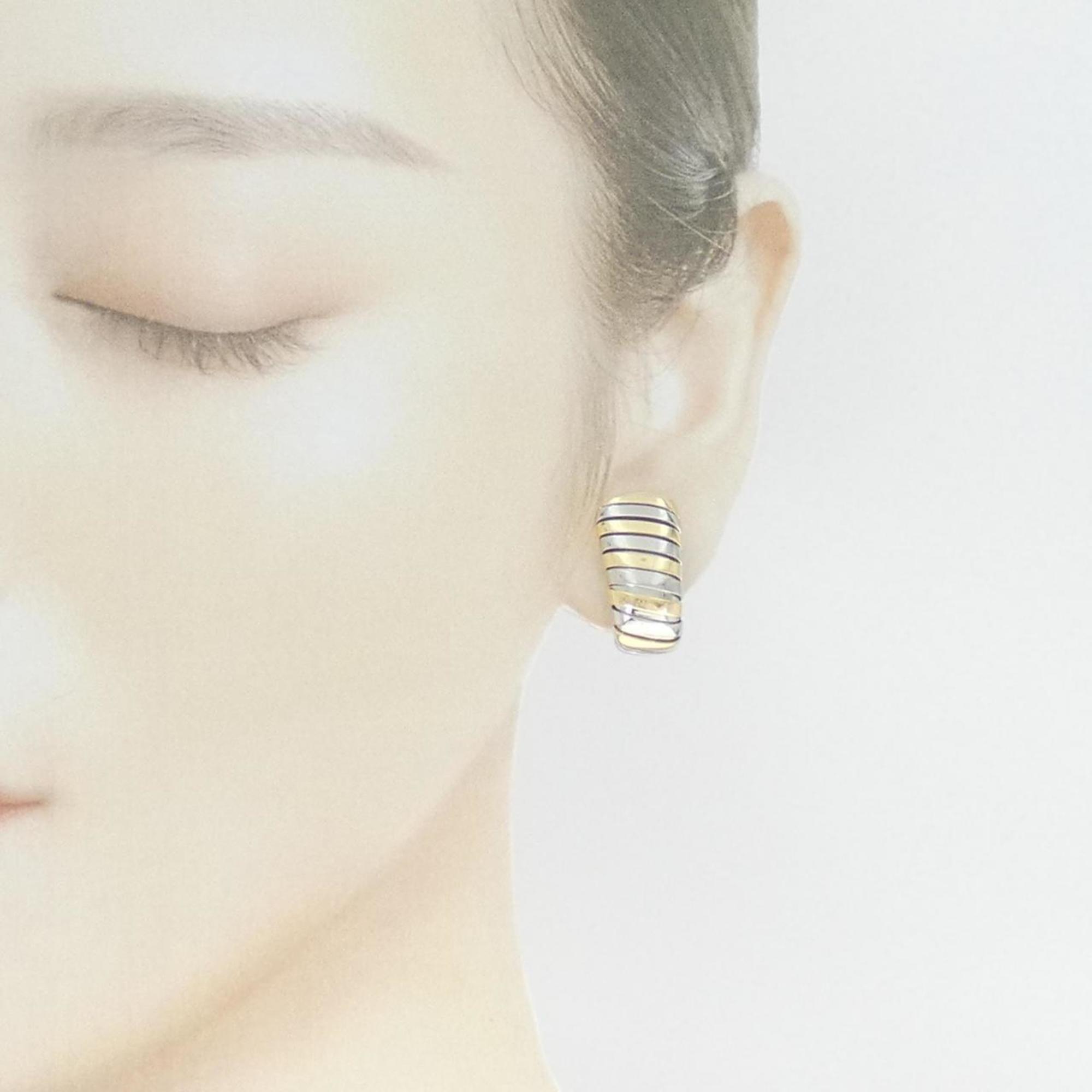 Clip-On Earrings Stainless Steel