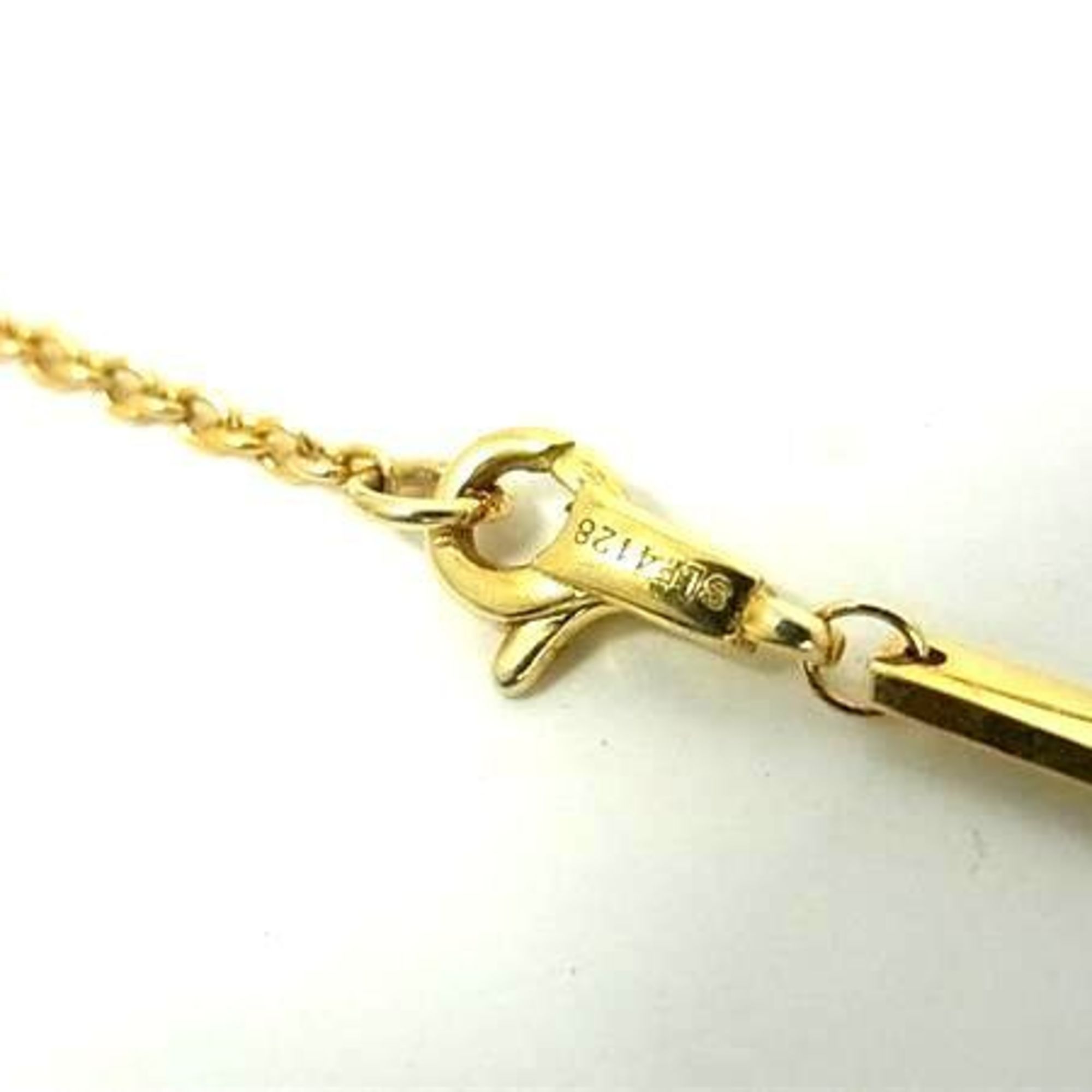 Pendant Necklace Gold Metal
