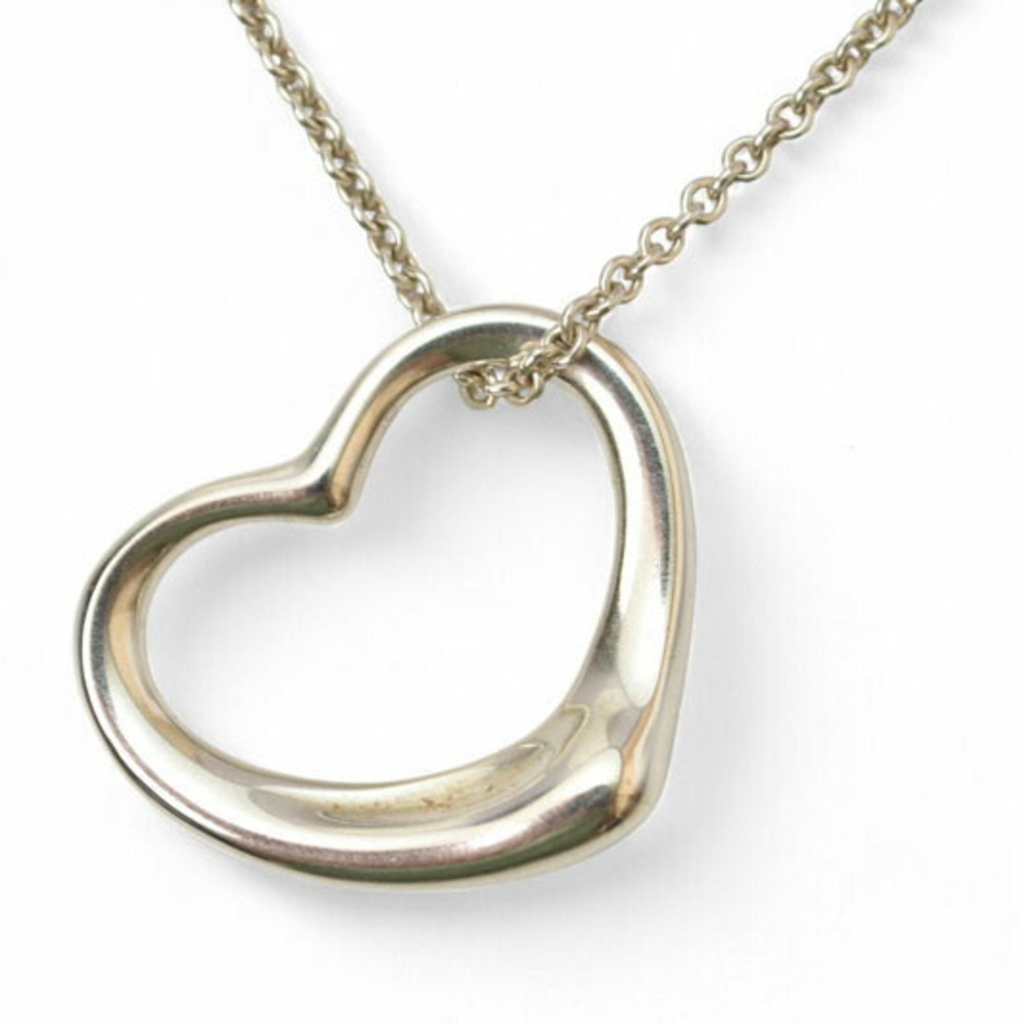 Elsa Peretti Pendant Necklace Sterling Silver 18mm