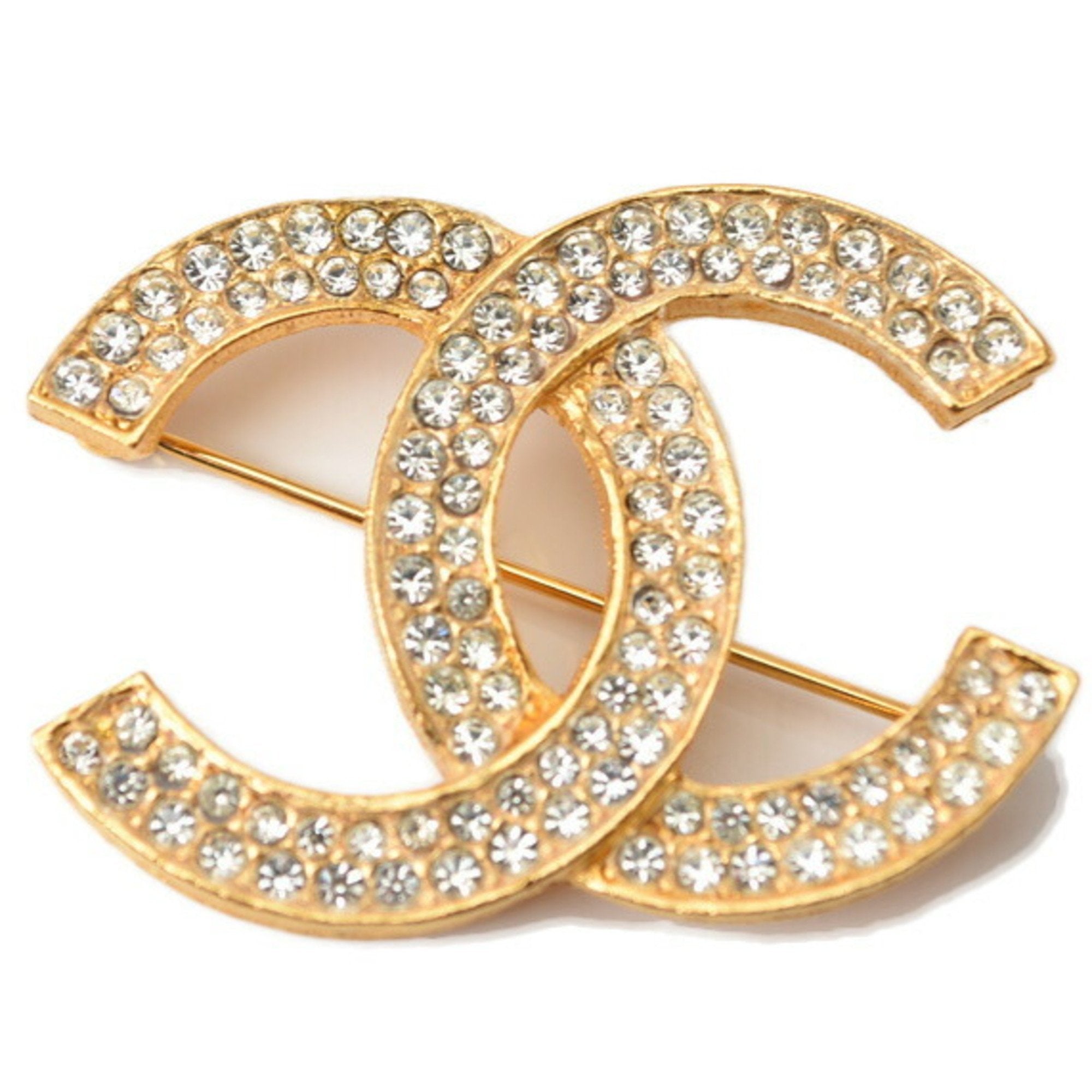 CC Logo Brooch Metal