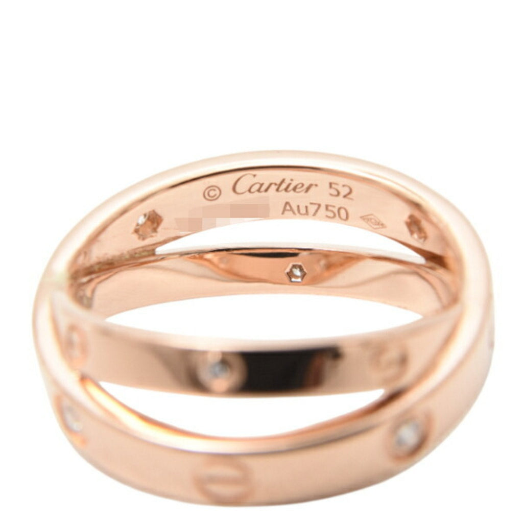 Love Ring 18K Rose Gold with Diamond
