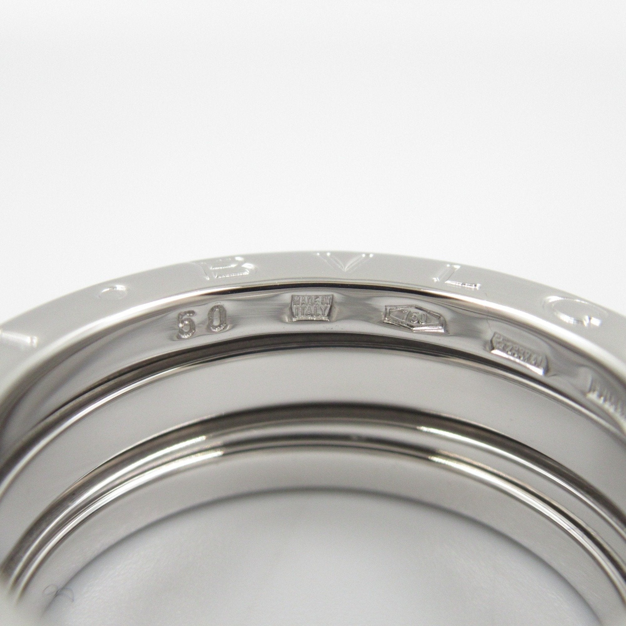 B.Zero1 Ring 18K White Gold and Sterling Silver
