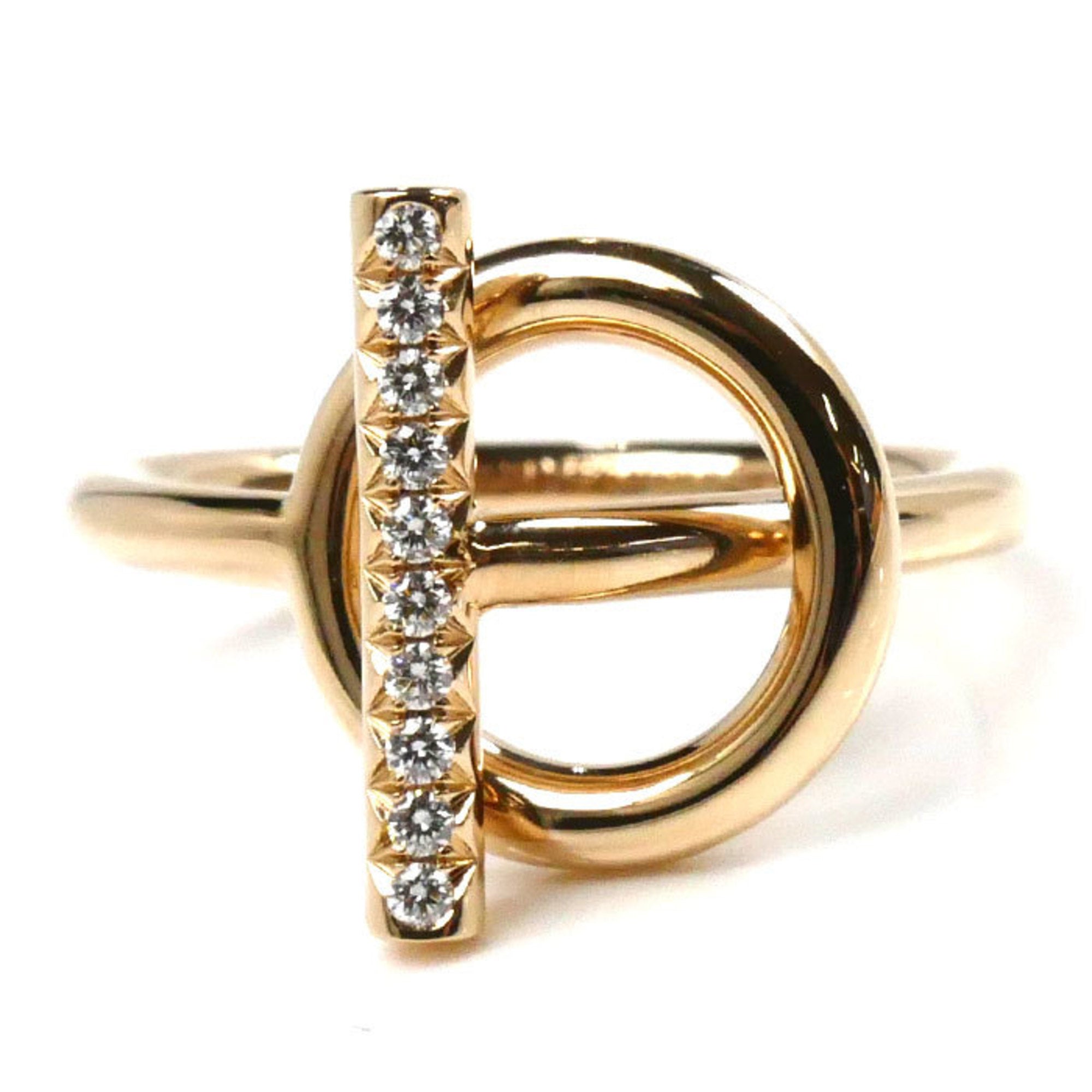 Ring 18K Rose Gold with Diamond Mini