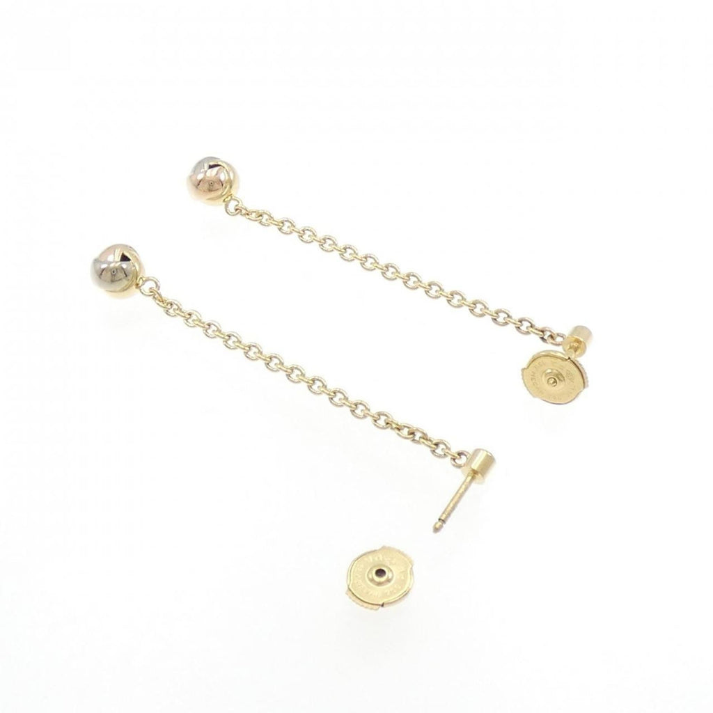 Trinity Earrings 18K Tricolor Gold