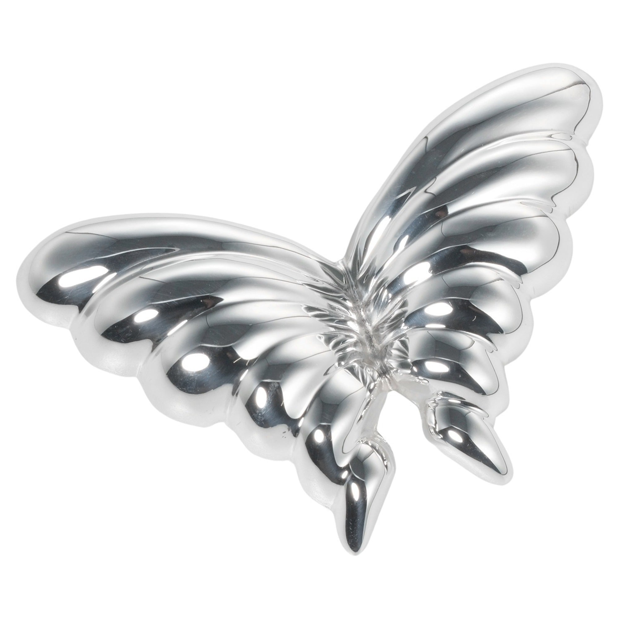 Vintage Butterfly Brooch Sterling Silver