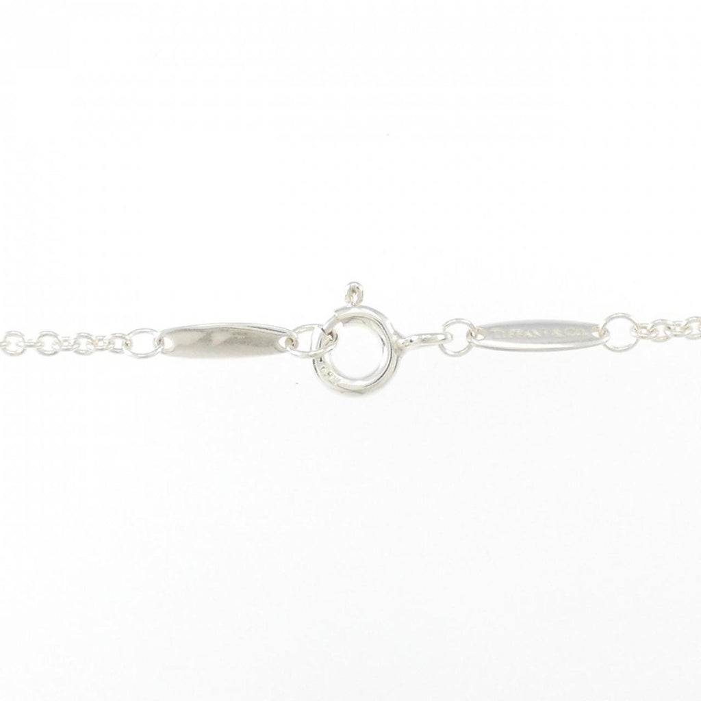 Mesh Fringe Pendant Necklace Sterling Silver