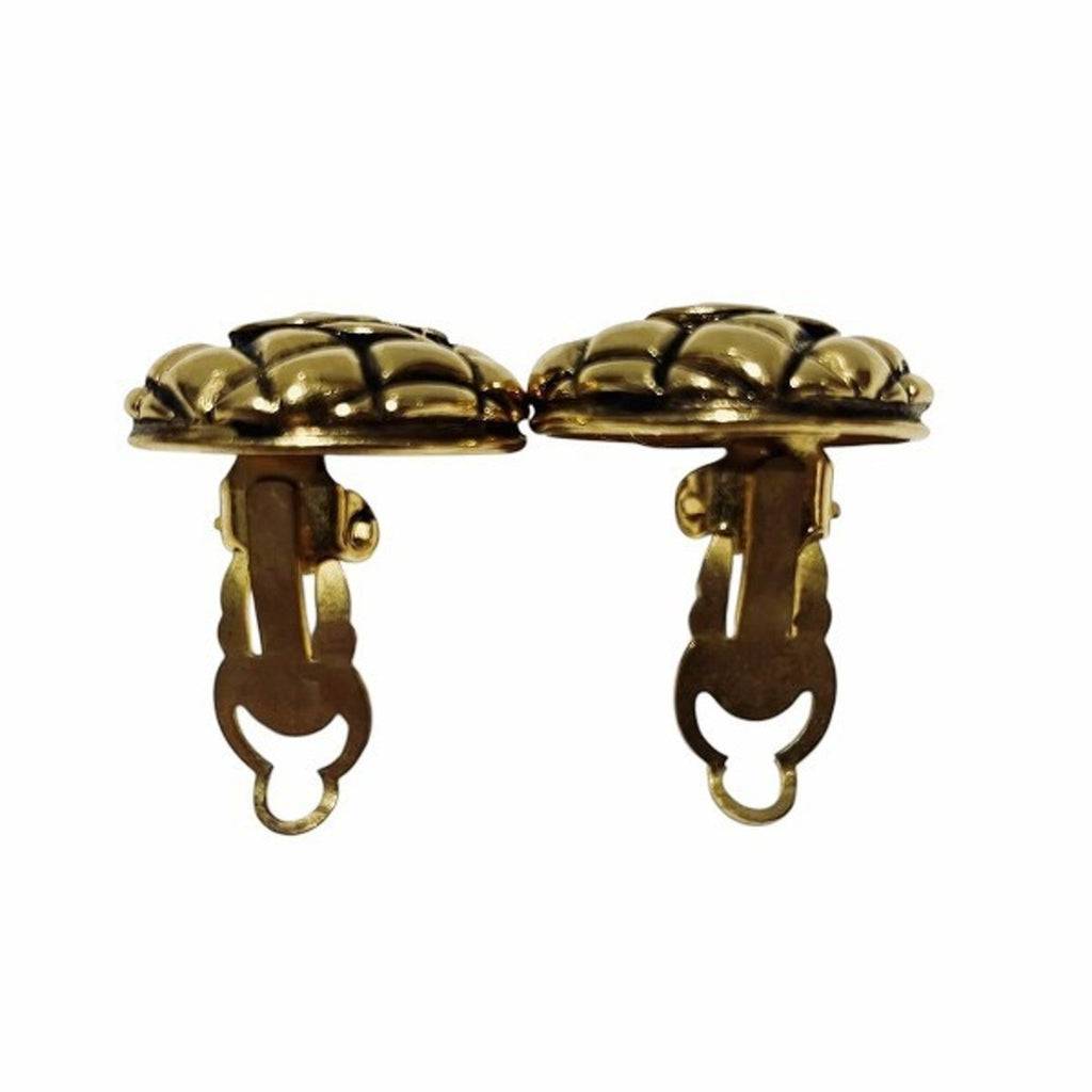 CC Logo Clip-On Earrings Metal